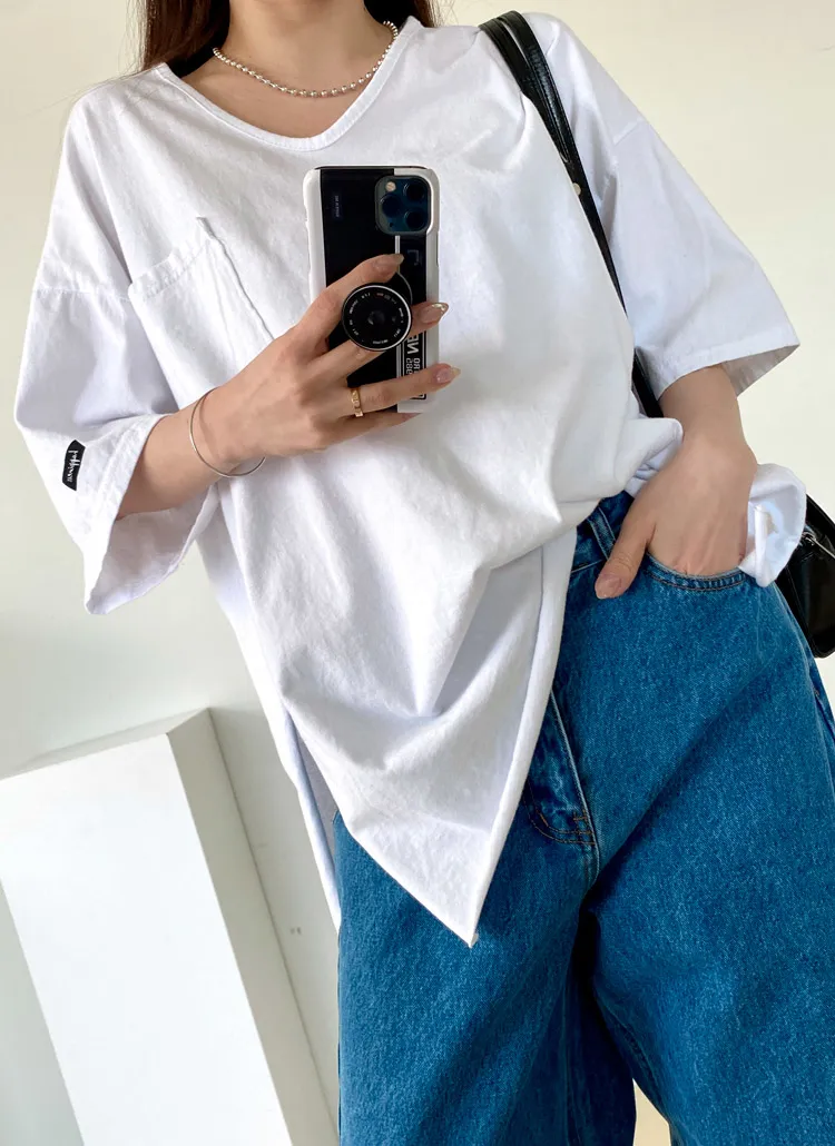 スリットポケットルーズTシャツ | 詳細画像1