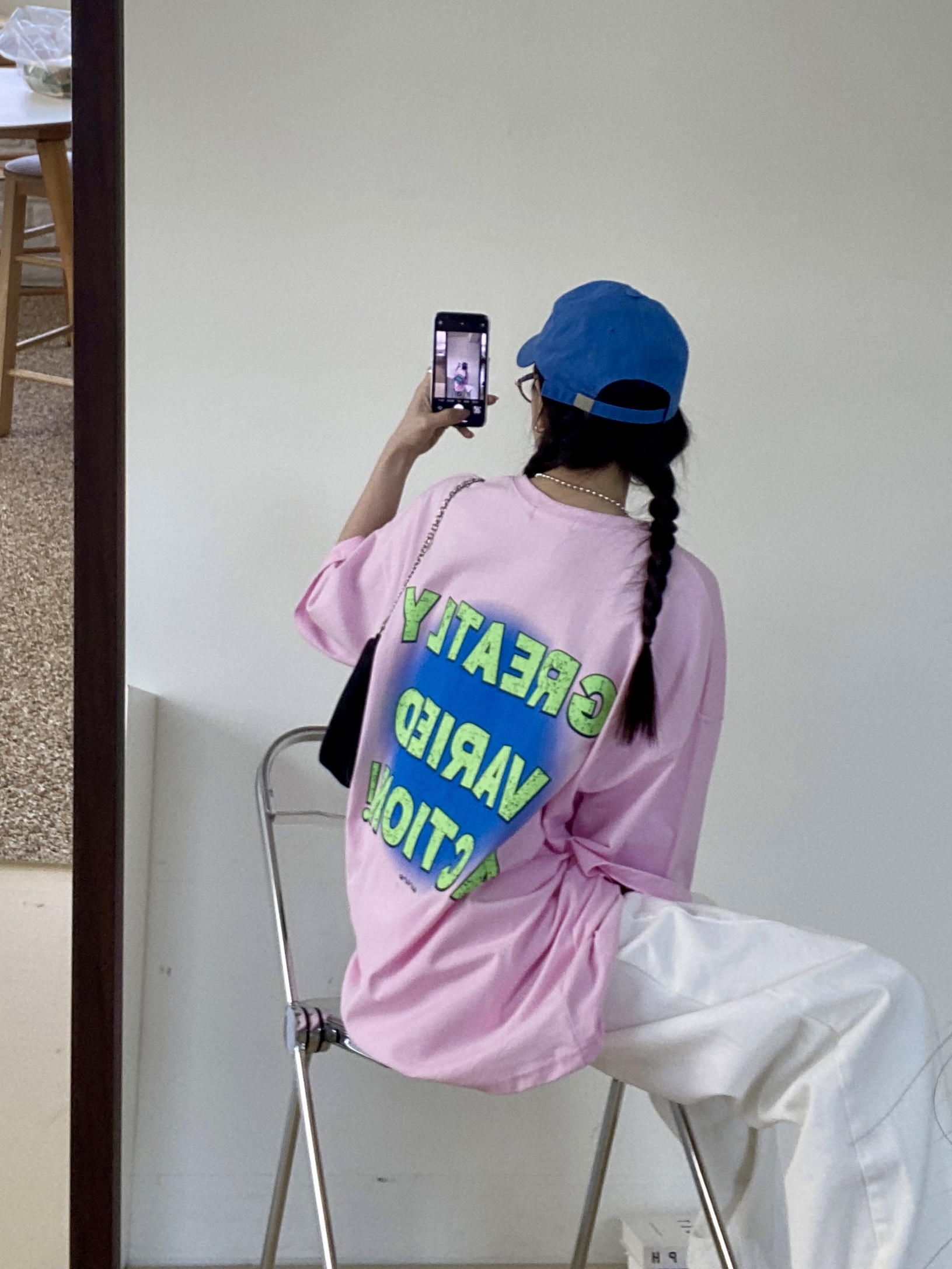 ルーズ半袖プリントTシャツ | 詳細画像7