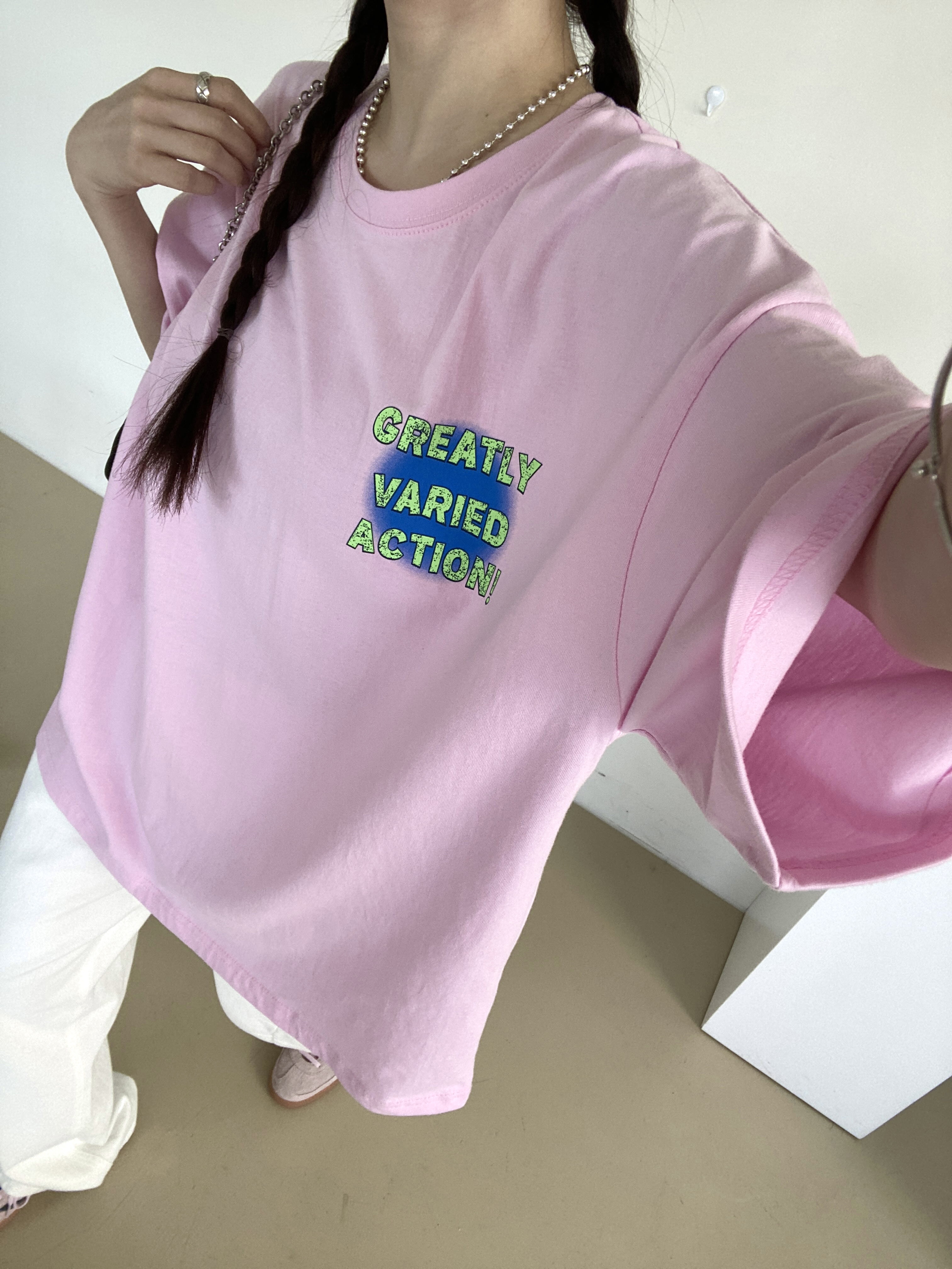 ルーズ半袖プリントTシャツ | 詳細画像10