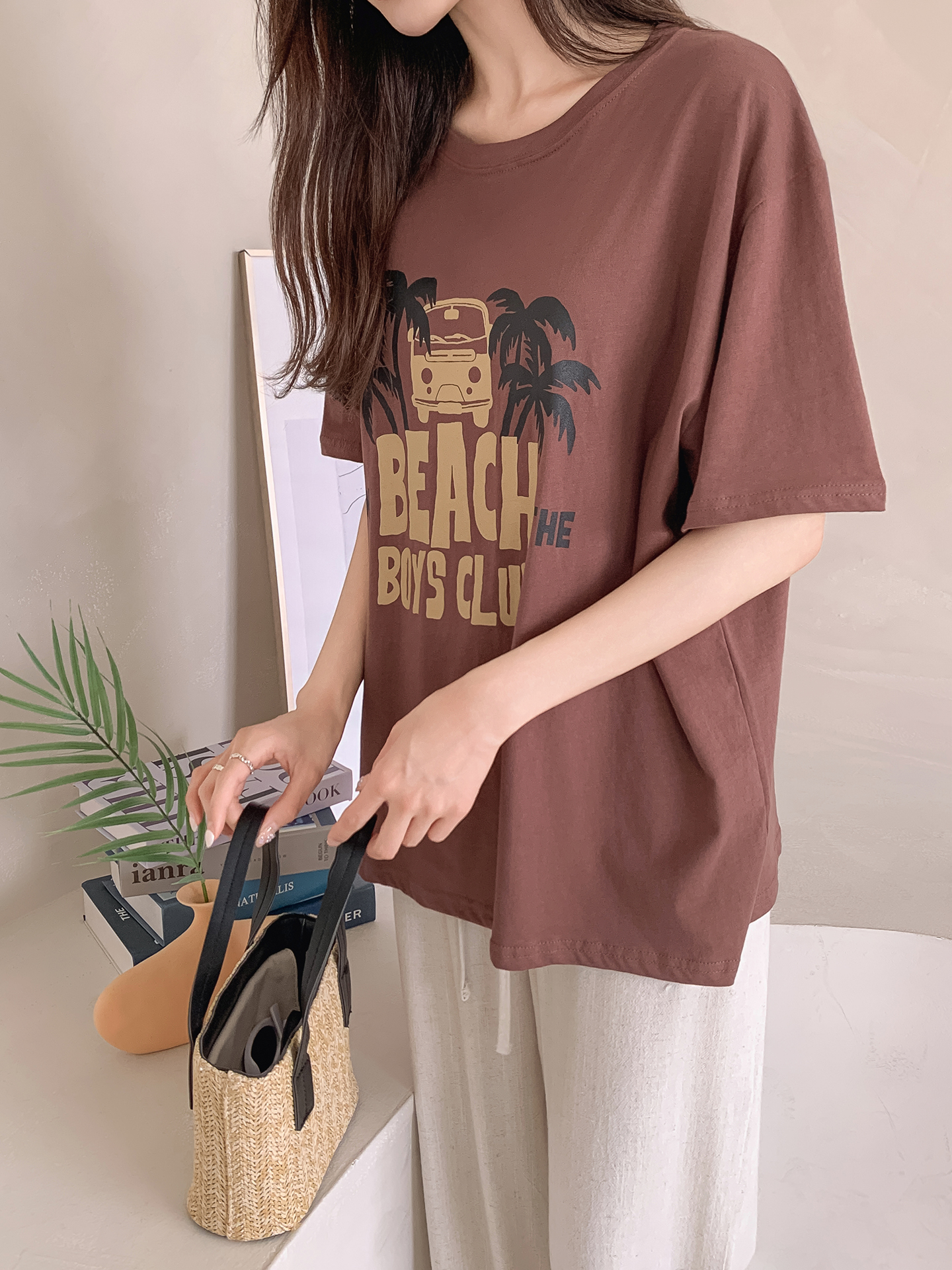 ルーズ半袖プリントTシャツ | 詳細画像5