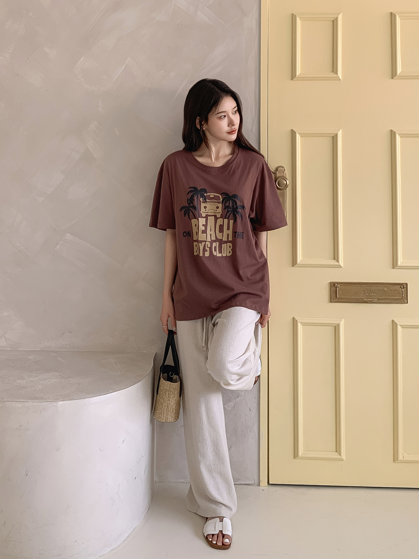 ルーズ半袖プリントTシャツ | 詳細画像9