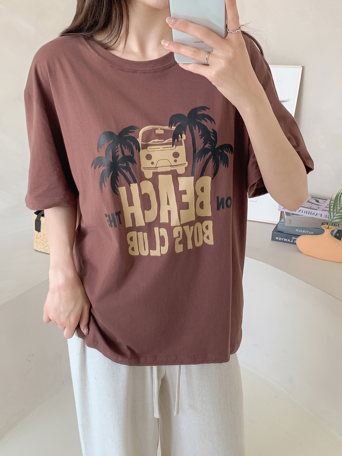 ルーズ半袖プリントTシャツ | 詳細画像11