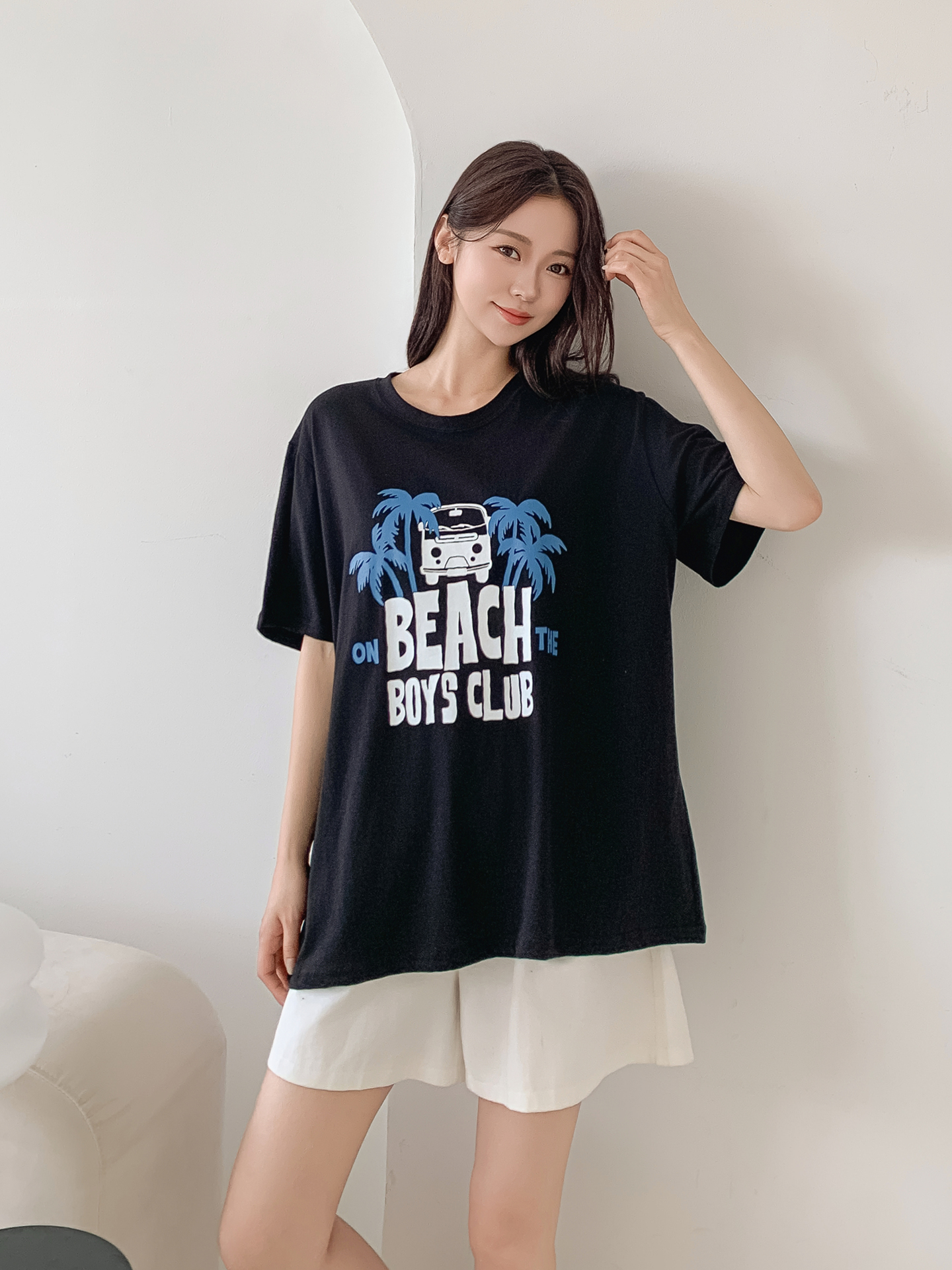 ルーズ半袖プリントTシャツ | 詳細画像17