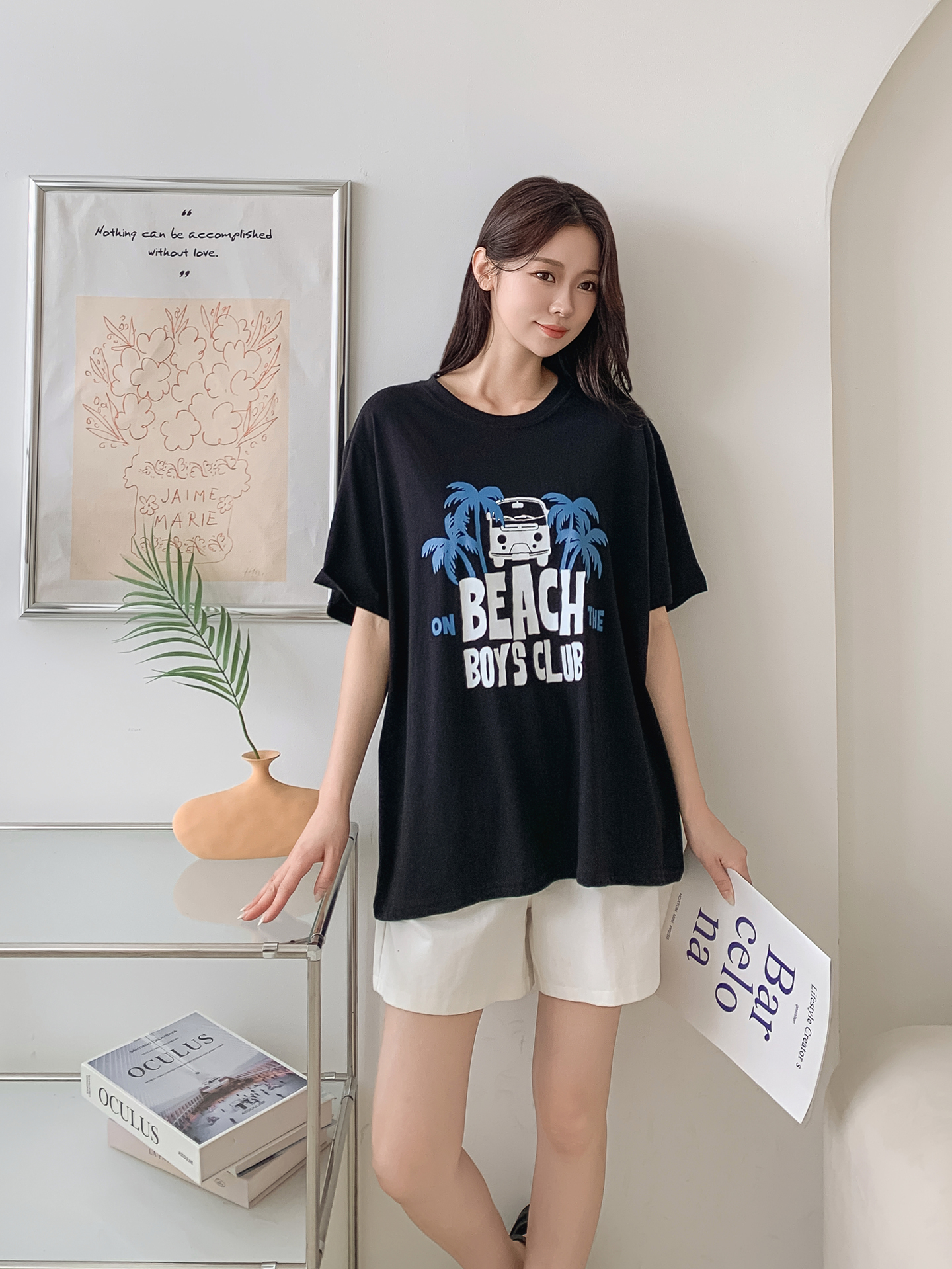 ルーズ半袖プリントTシャツ | 詳細画像20