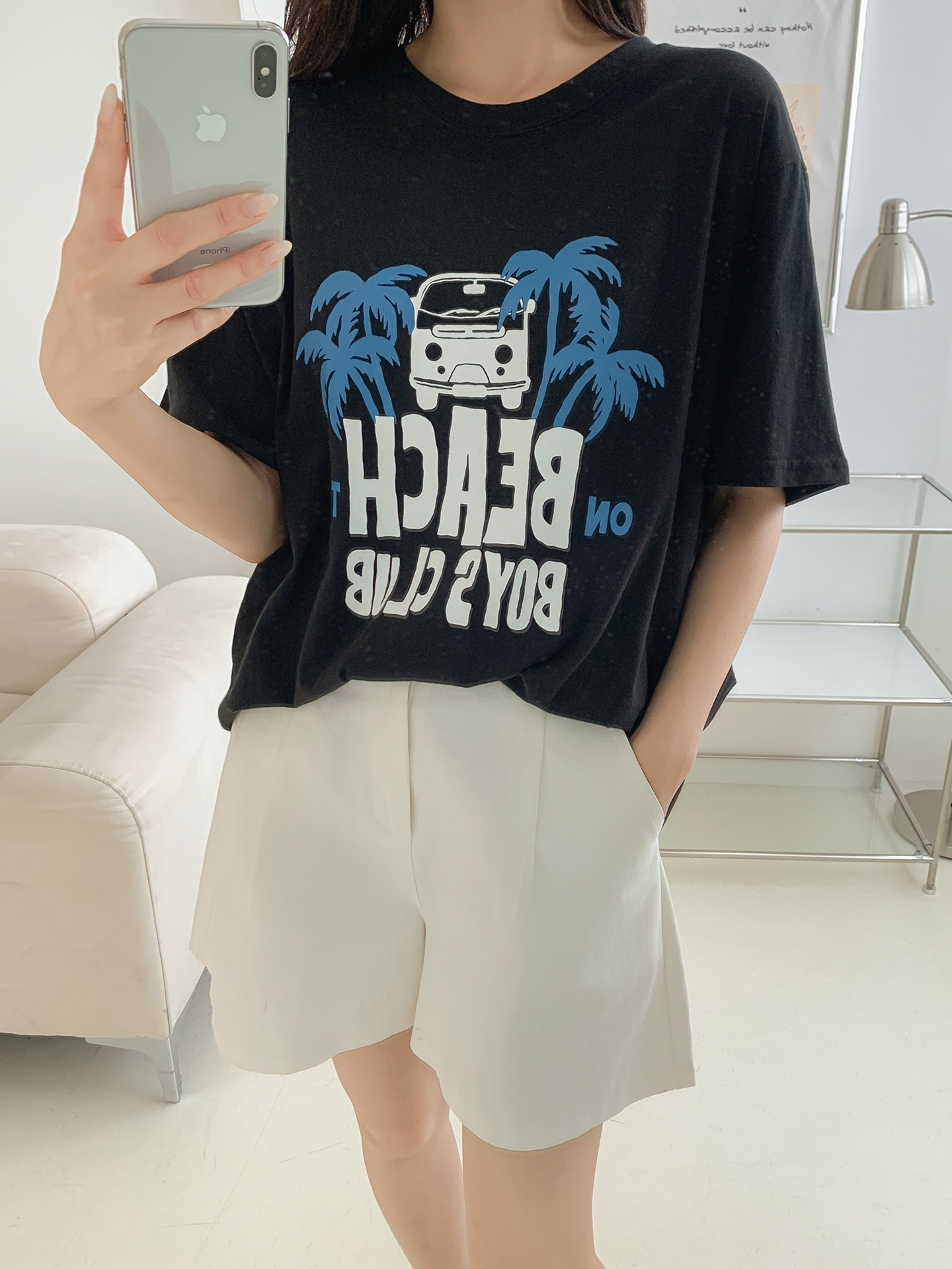 ルーズ半袖プリントTシャツ | 詳細画像21