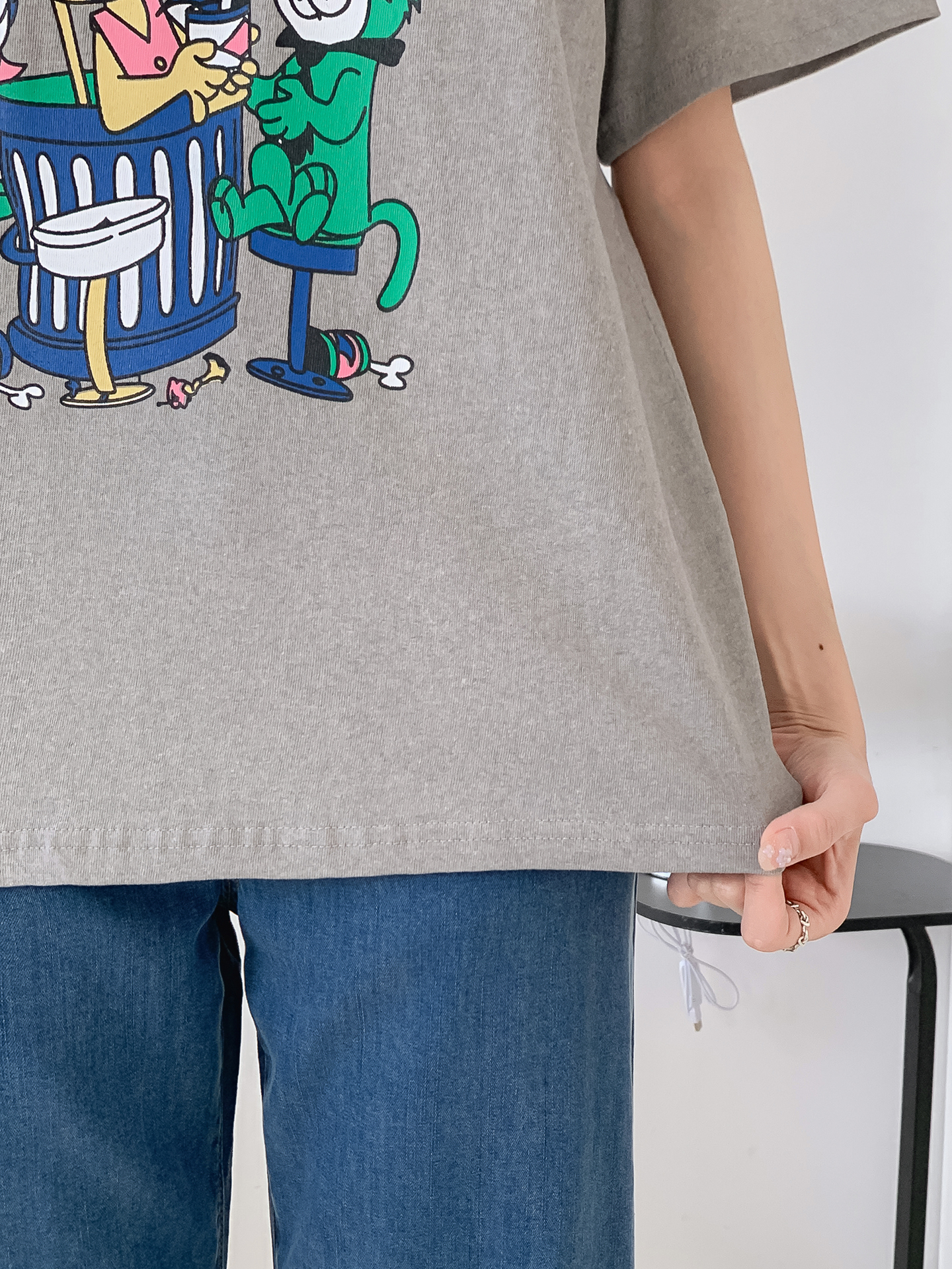 半袖プリント夏Tシャツ | 詳細画像9