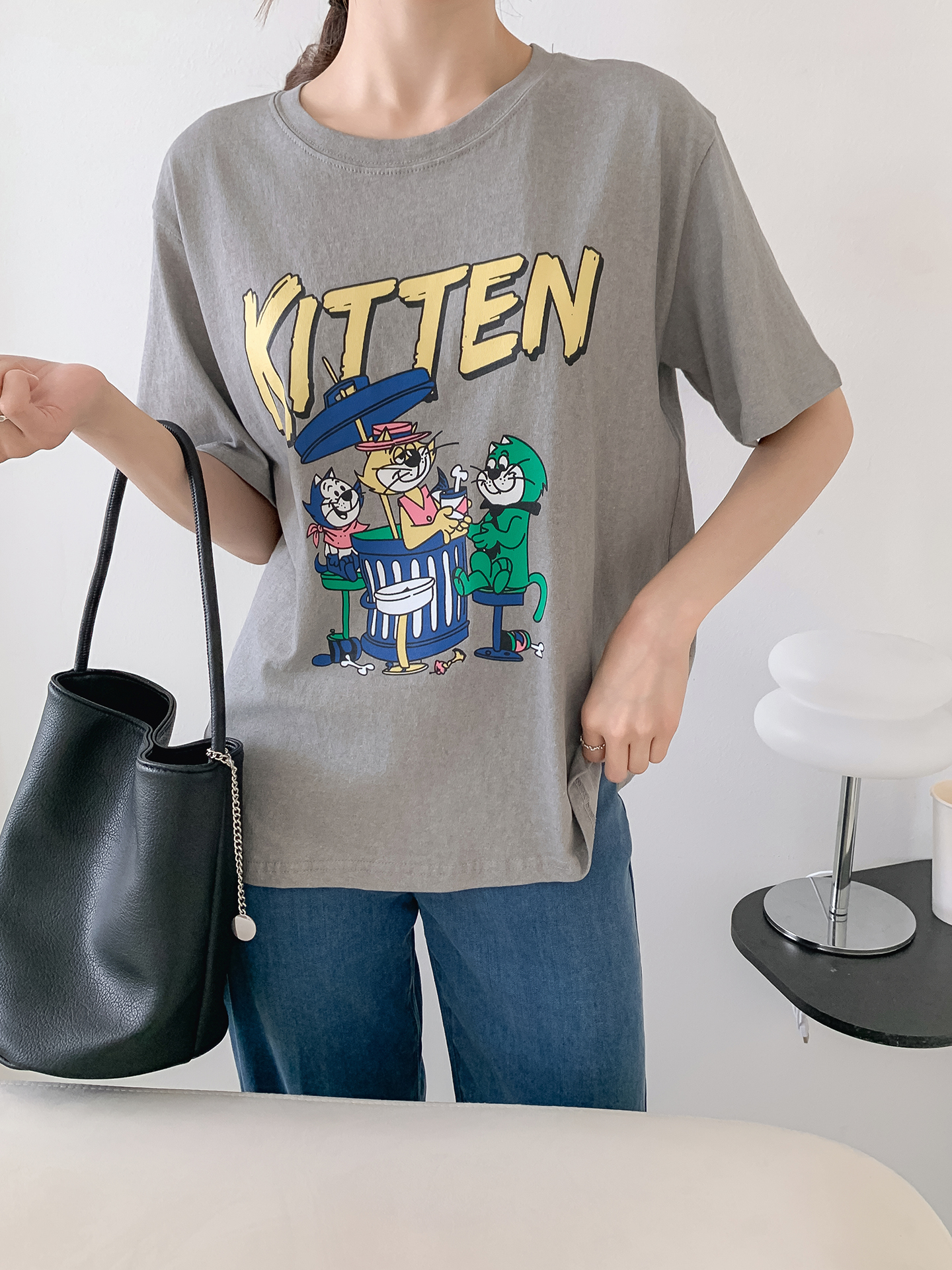 半袖プリント夏Tシャツ | 詳細画像11