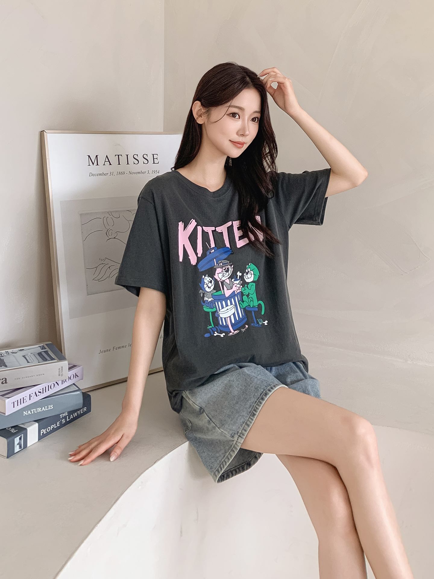 半袖プリント夏Tシャツ | 詳細画像13