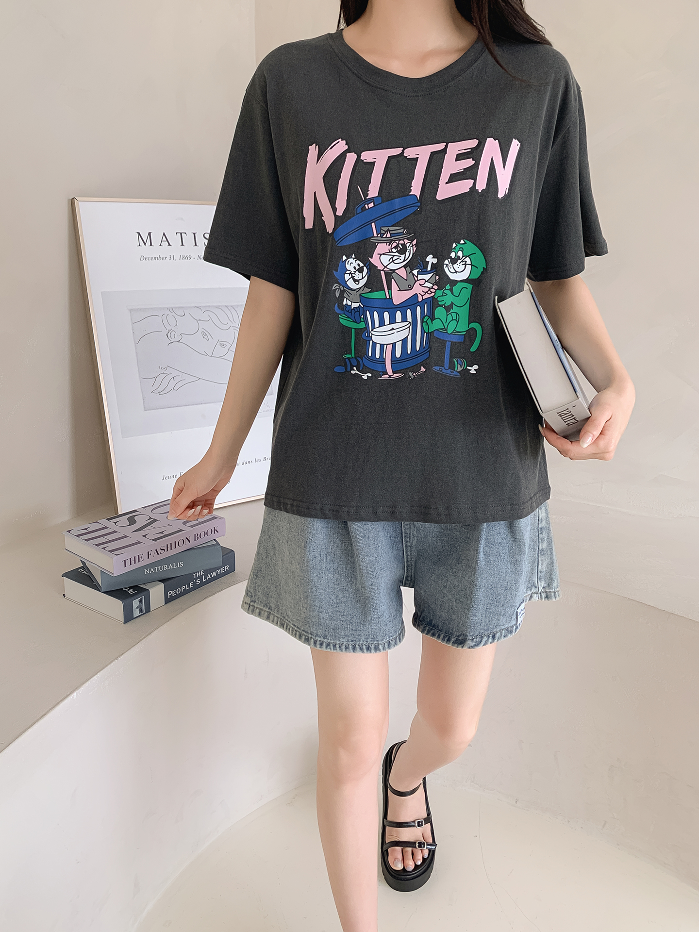 半袖プリント夏Tシャツ | 詳細画像14