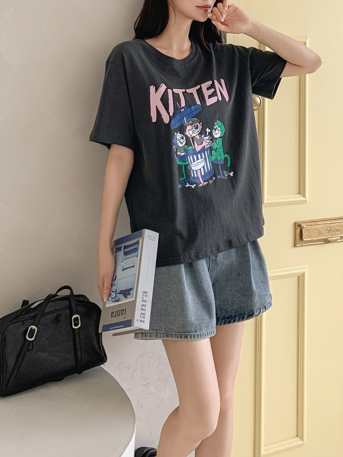 半袖プリント夏Tシャツ | 詳細画像15