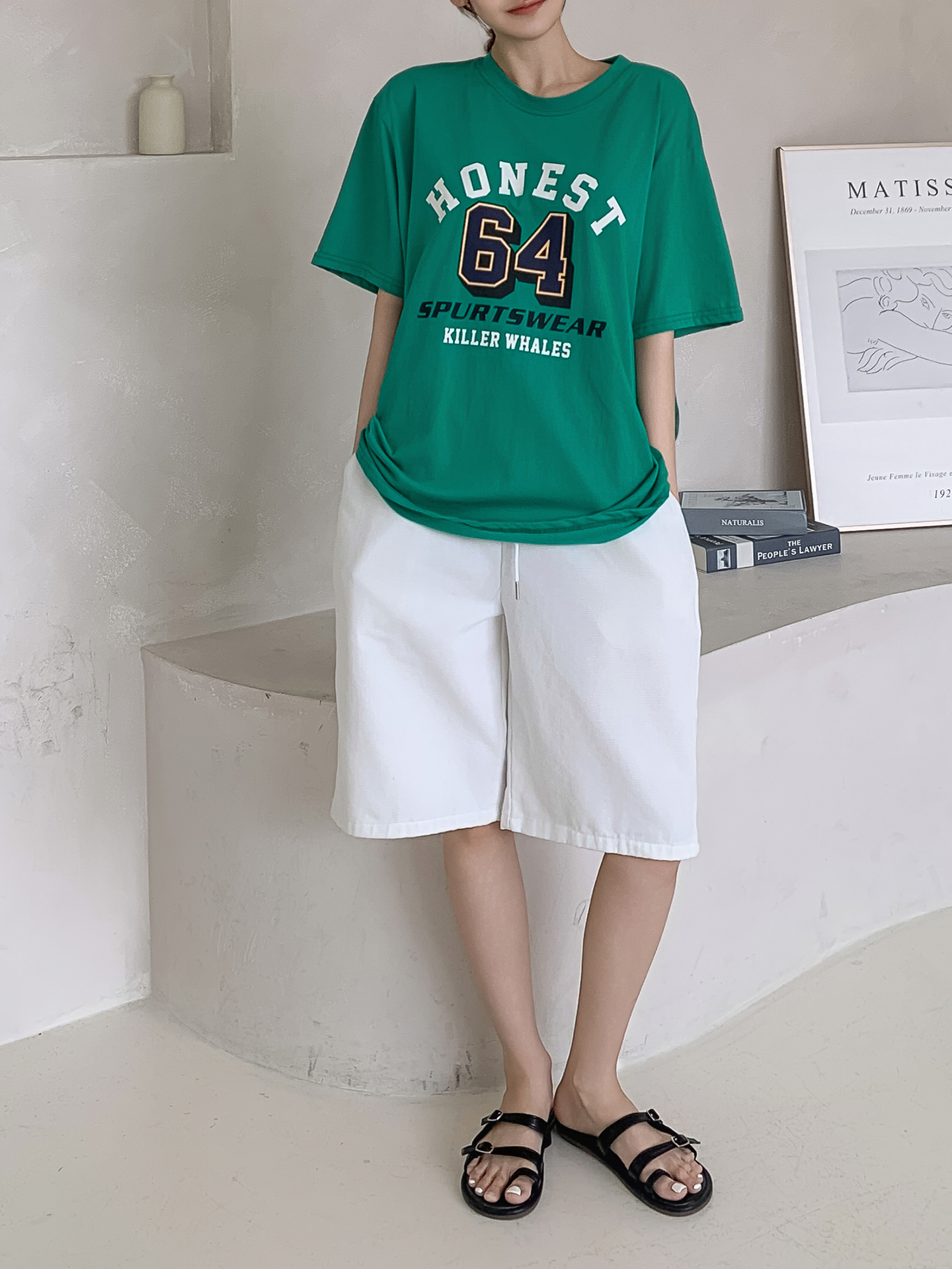 半袖プリント夏Tシャツ | 詳細画像8