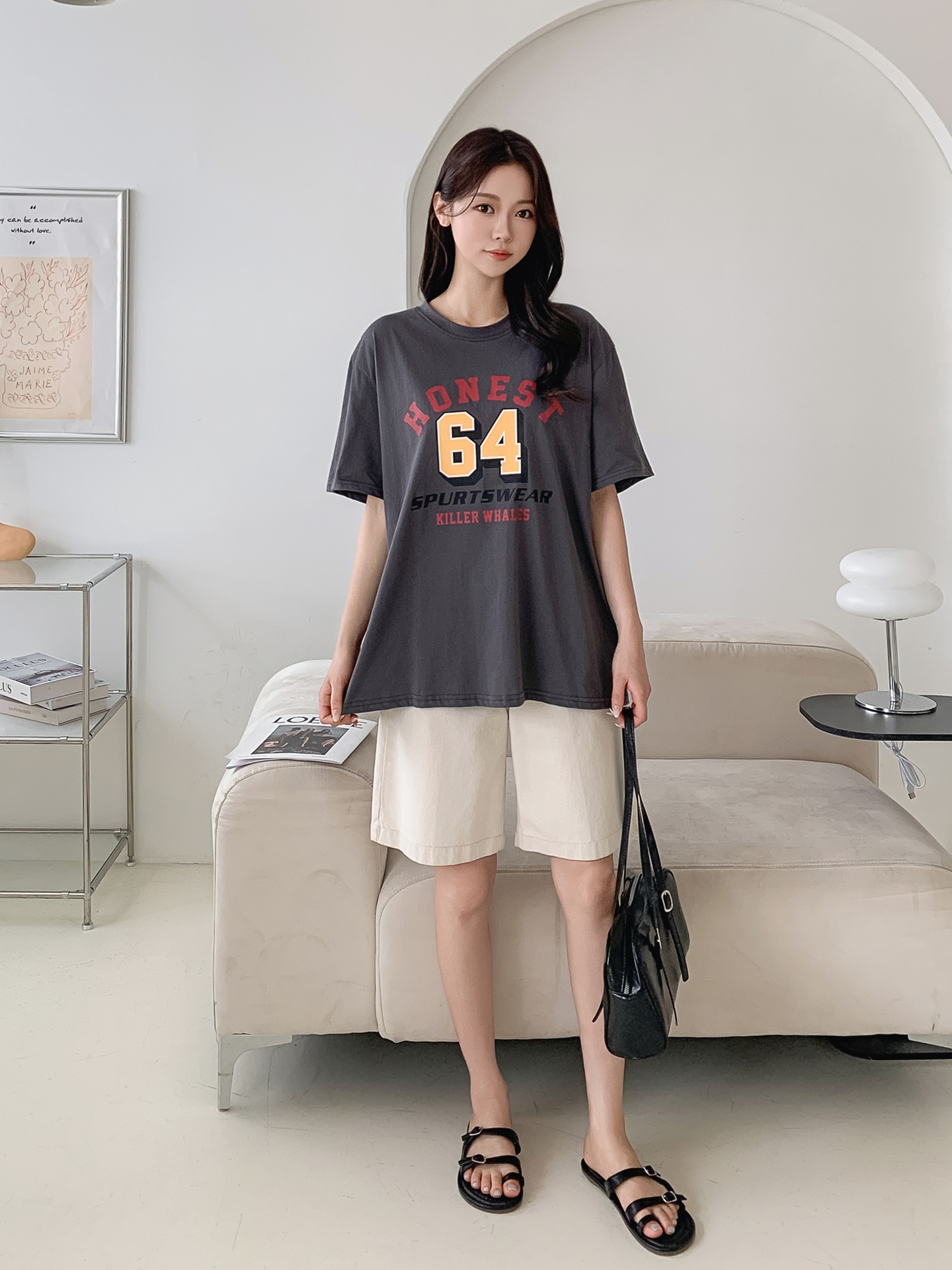 半袖プリント夏Tシャツ | 詳細画像11