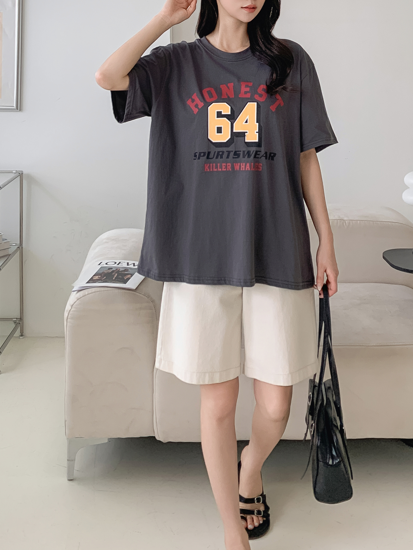 半袖プリント夏Tシャツ | 詳細画像12