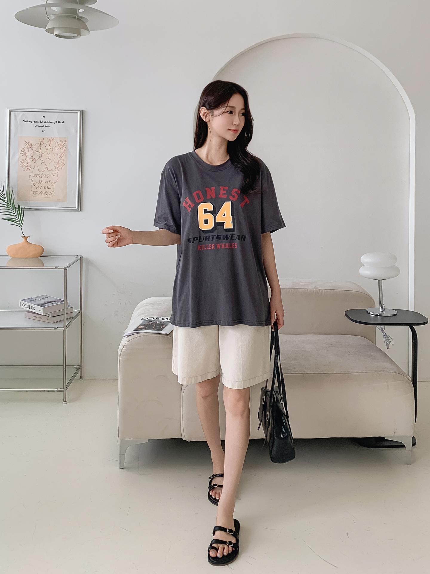 半袖プリント夏Tシャツ | 詳細画像13