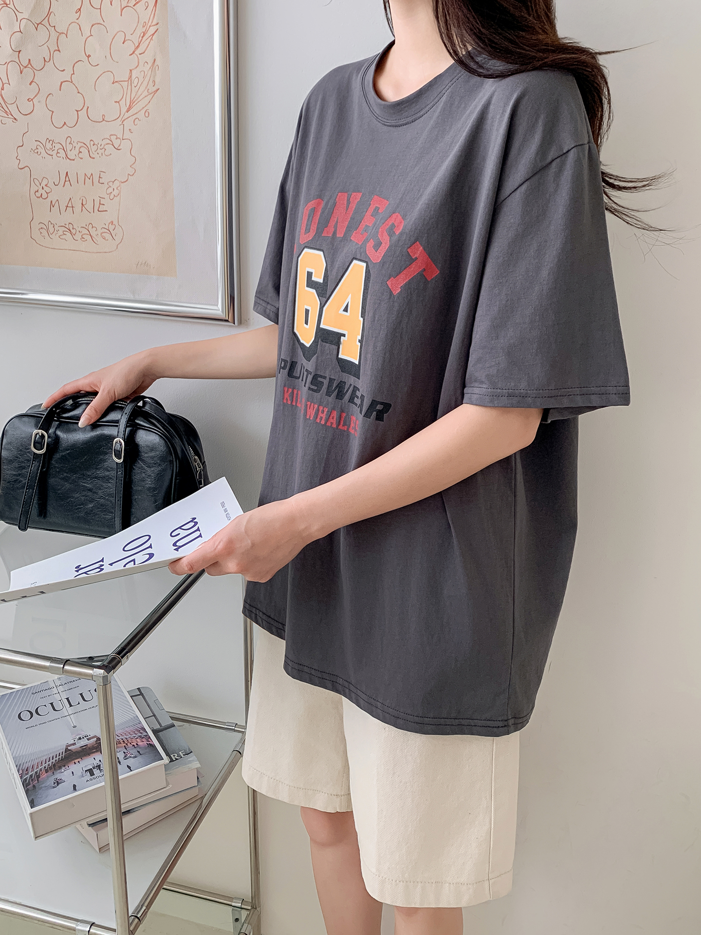 半袖プリント夏Tシャツ | 詳細画像15