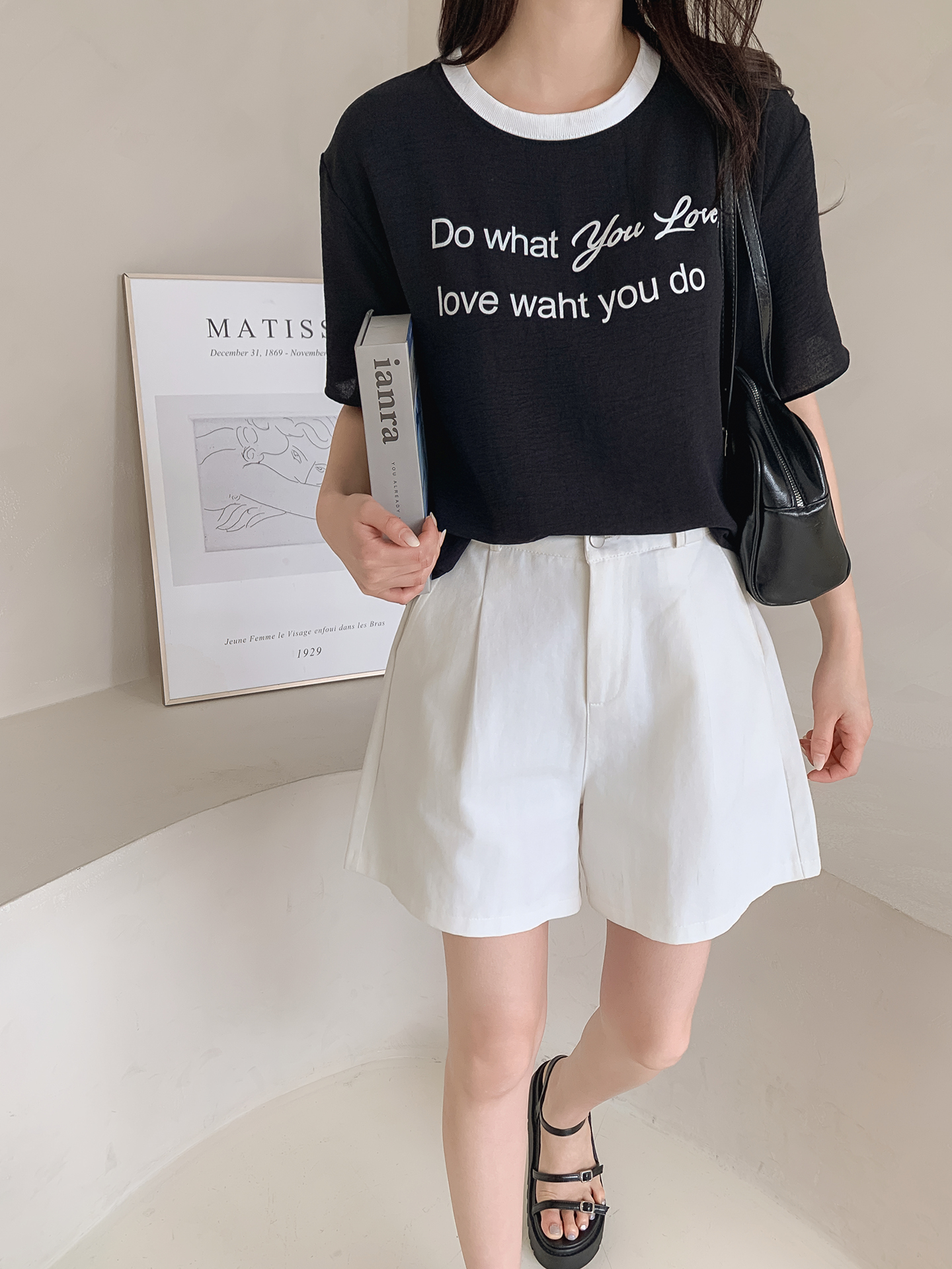 半袖レタリング配色Tシャツ | 詳細画像18