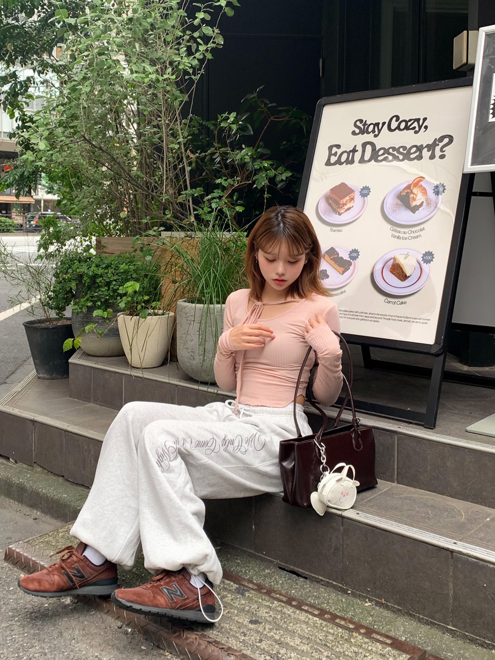 Uネックリボンカットソー | 詳細画像5