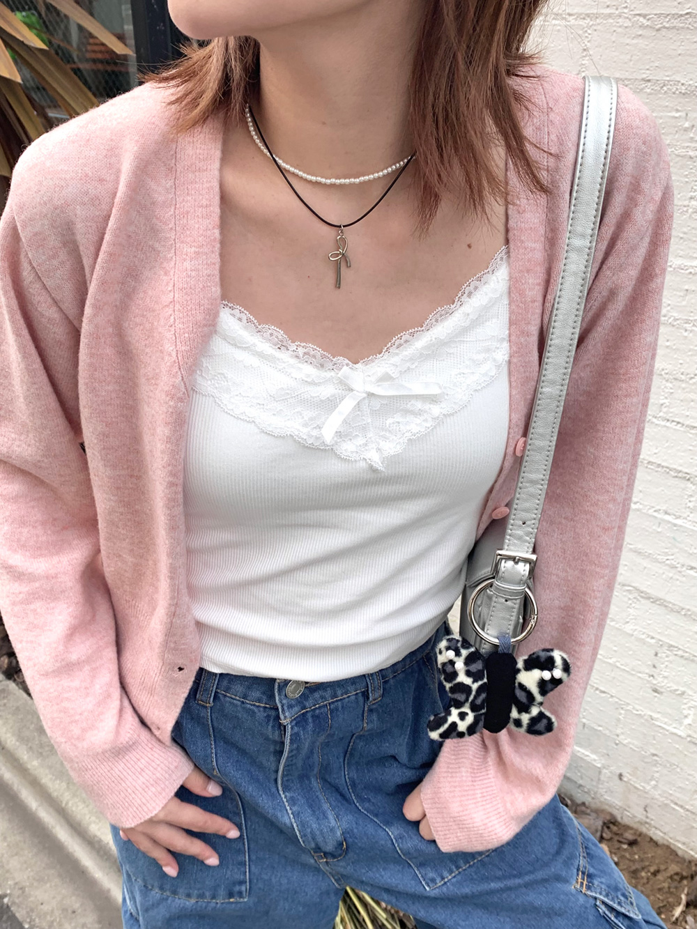 カップ付レースキャミソール | 詳細画像15