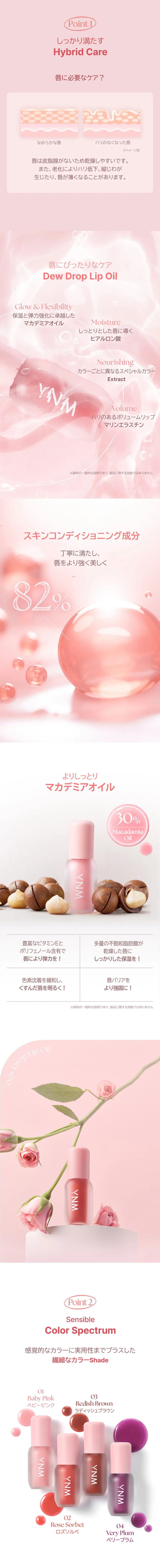 [ワイエヌエム] デュードロップリップオイル | 詳細画像4