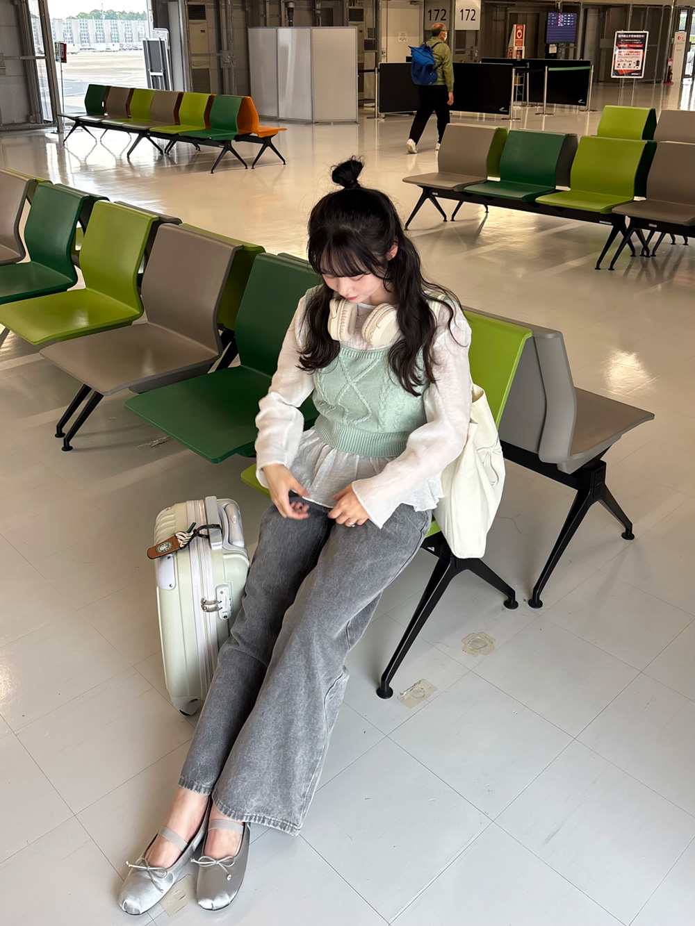 シアーリボンペプラムブラウス | 詳細画像6