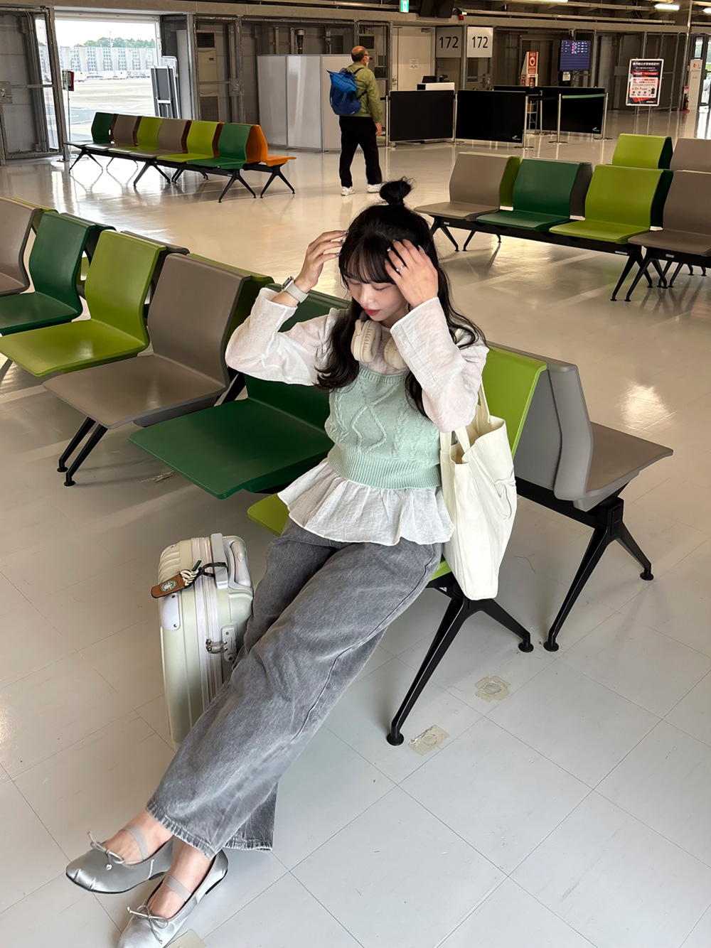 シアーリボンペプラムブラウス | 詳細画像7