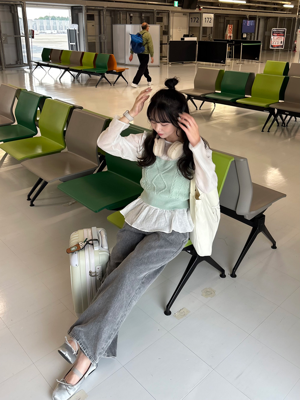 シアーリボンペプラムブラウス | 詳細画像8