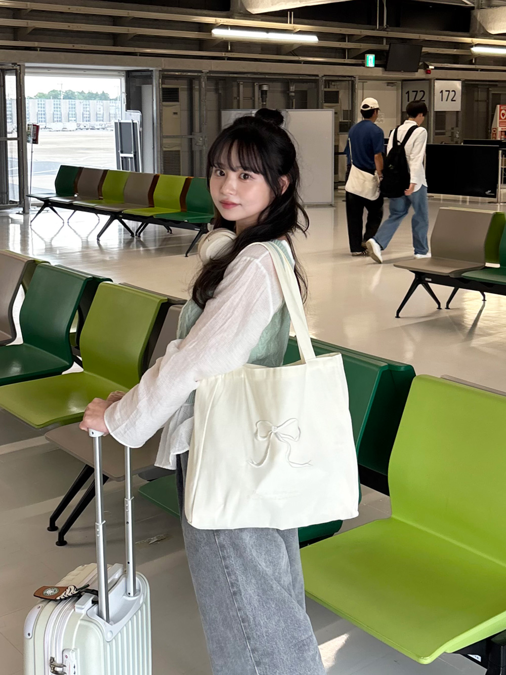 シアーリボンペプラムブラウス | 詳細画像9