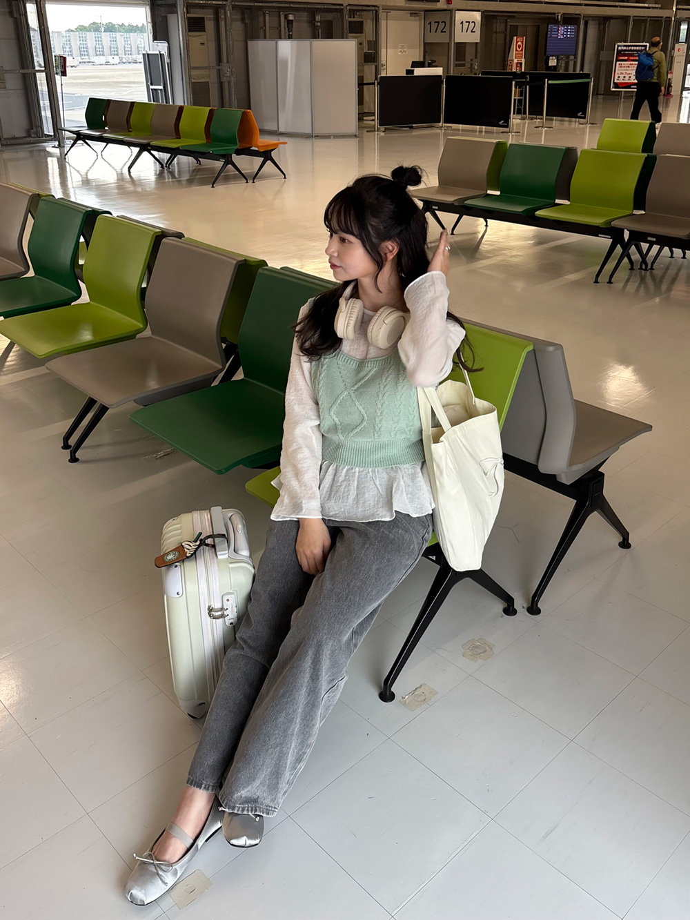 シアーリボンペプラムブラウス | 詳細画像11