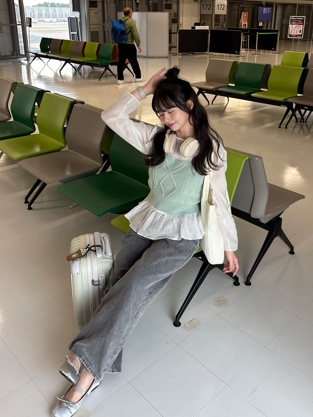 シアーリボンペプラムブラウス | 詳細画像14