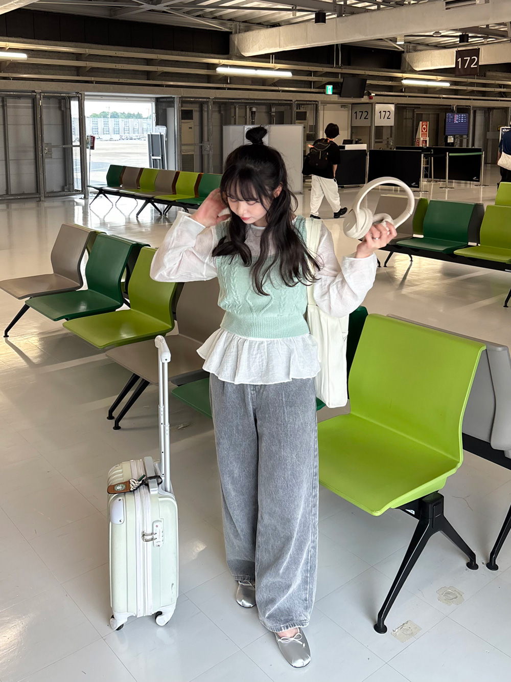 シアーリボンペプラムブラウス | 詳細画像17