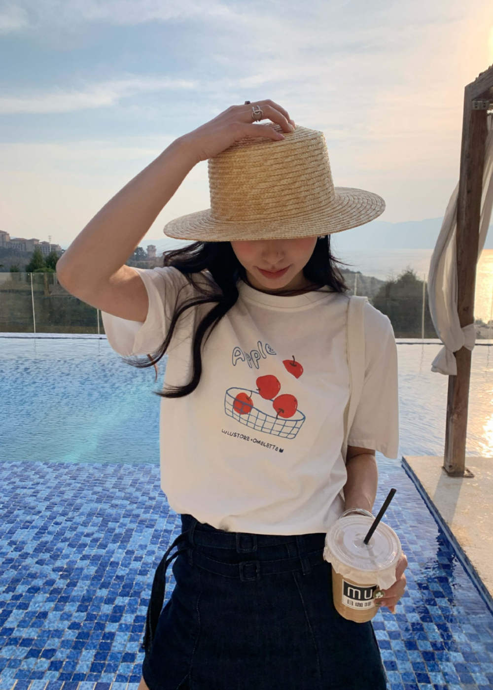 ラウンドネック半袖プリントTシャツ | 詳細画像3