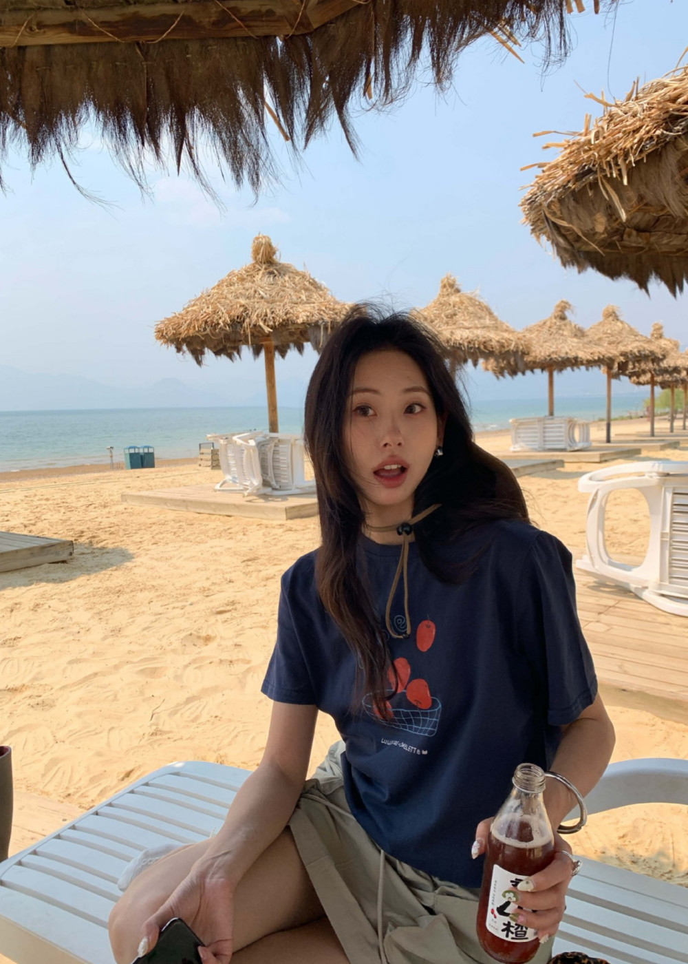 ラウンドネック半袖プリントTシャツ | 詳細画像10