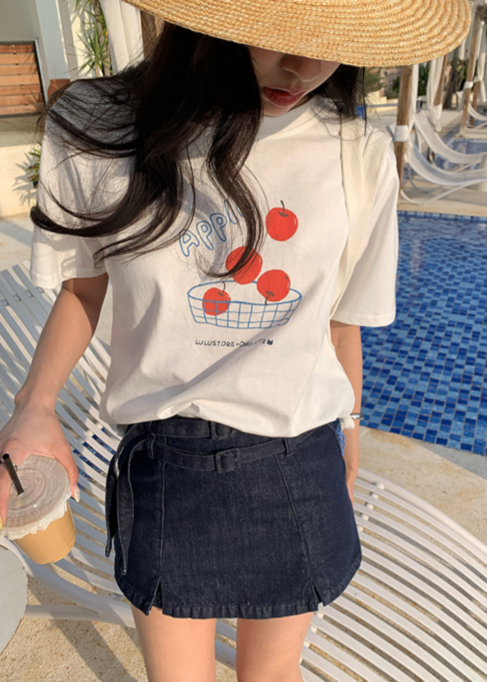 ラウンドネック半袖プリントTシャツ | 詳細画像5
