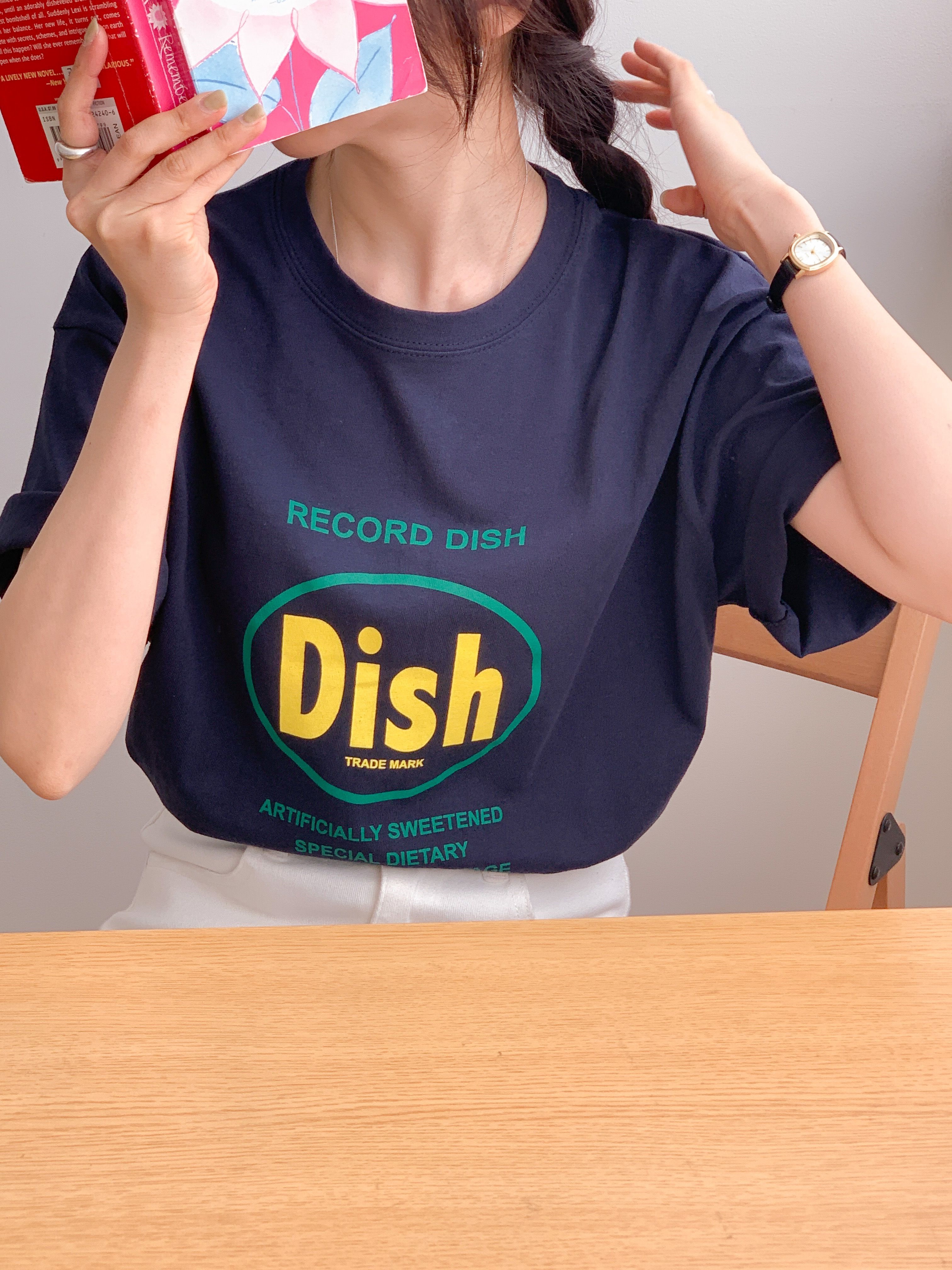 ラウンドネック半袖ロゴTシャツ | 詳細画像3