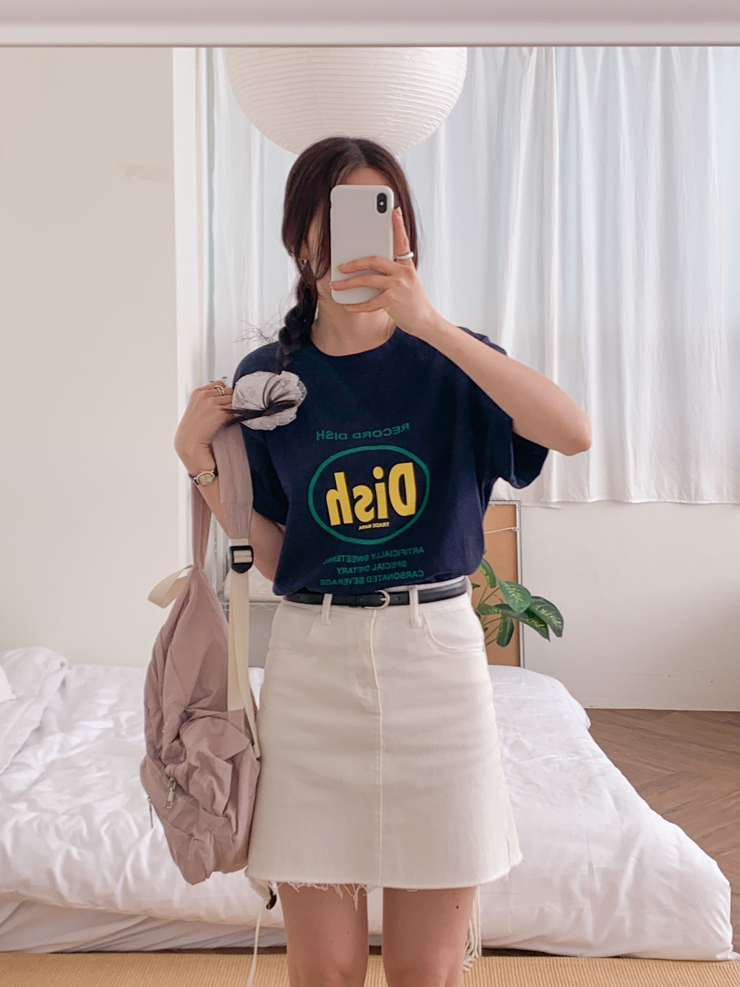 ラウンドネック半袖ロゴTシャツ | 詳細画像10