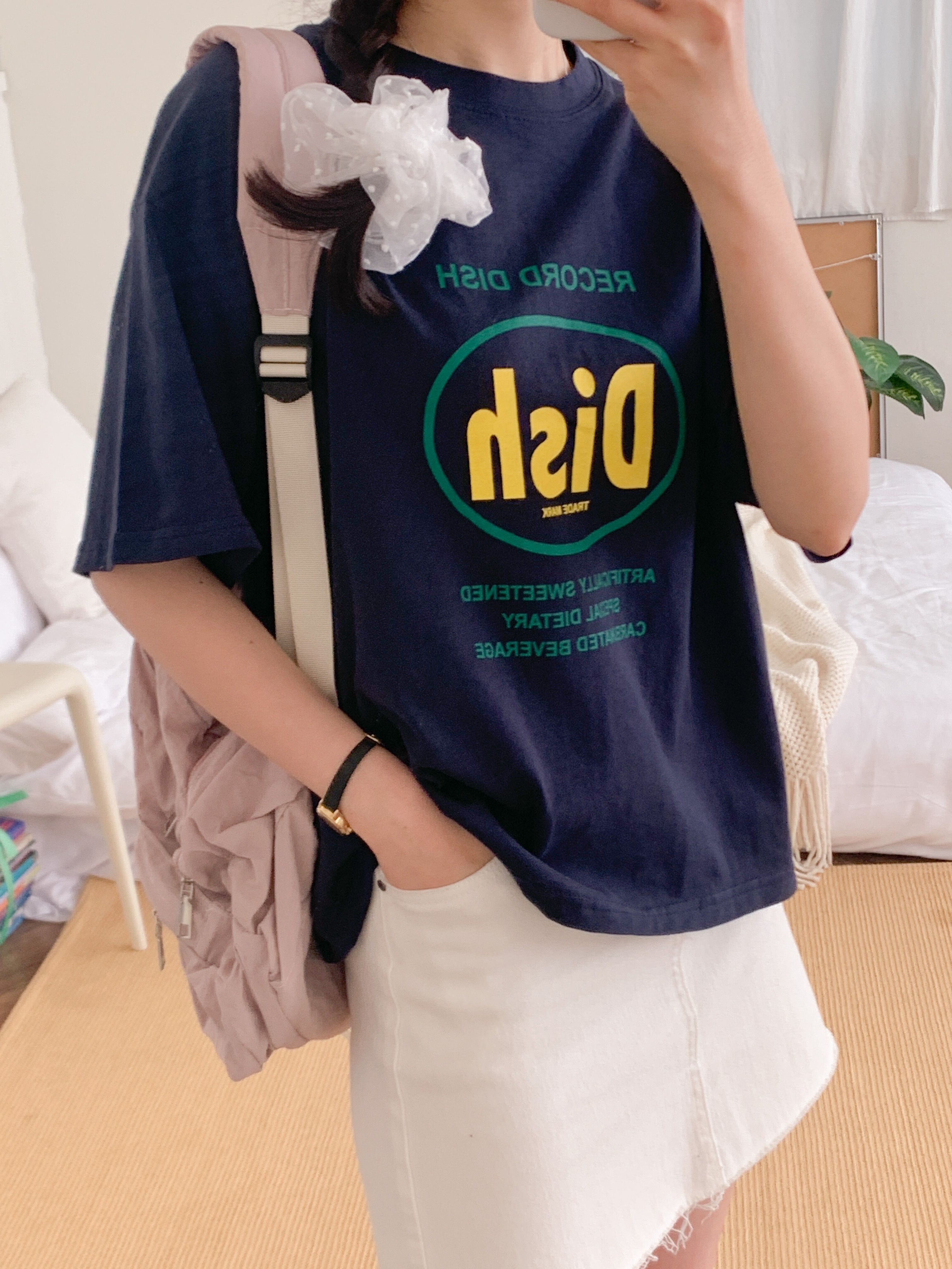 ラウンドネック半袖ロゴTシャツ | 詳細画像16