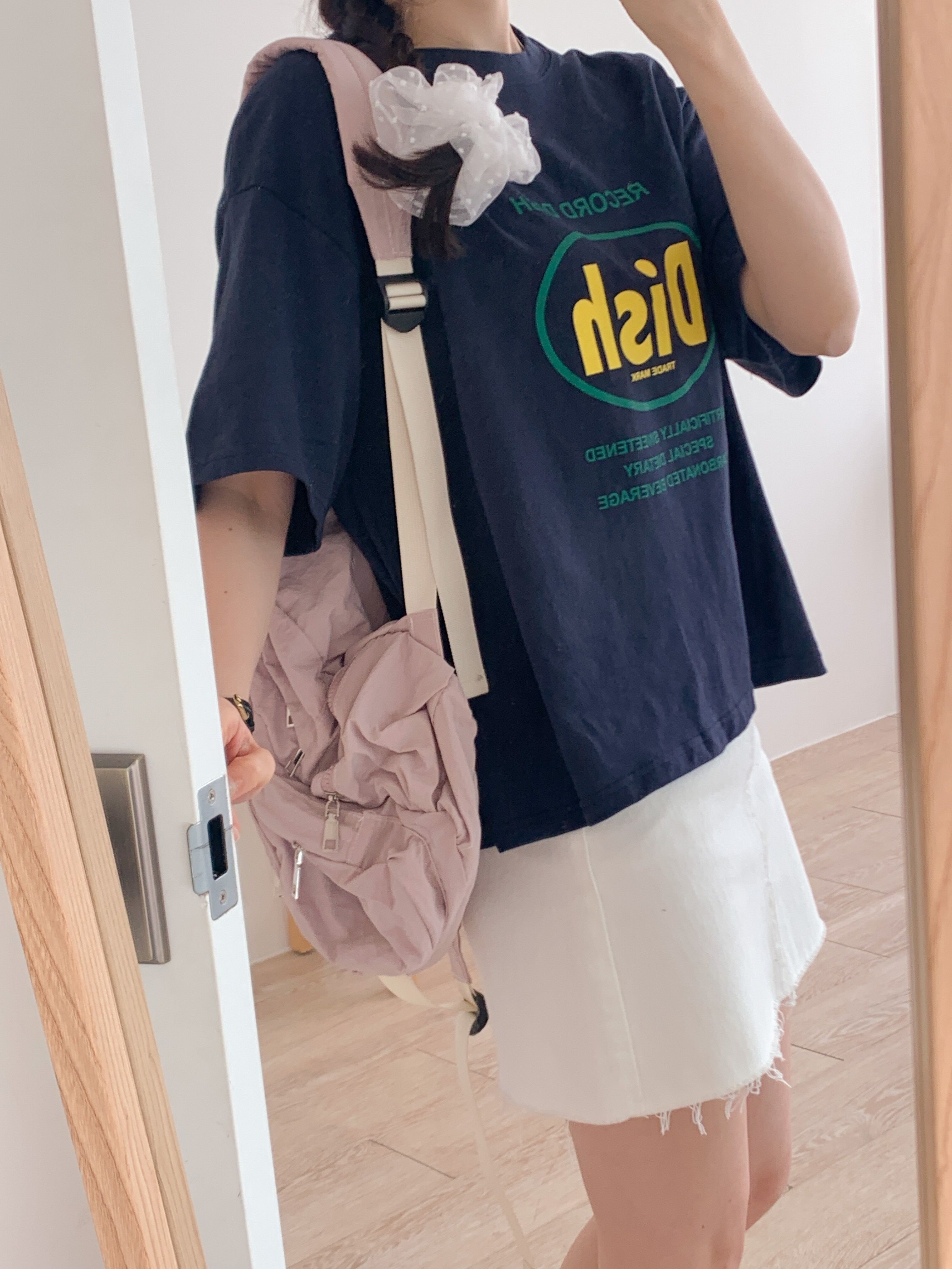 ラウンドネック半袖ロゴTシャツ | 詳細画像17