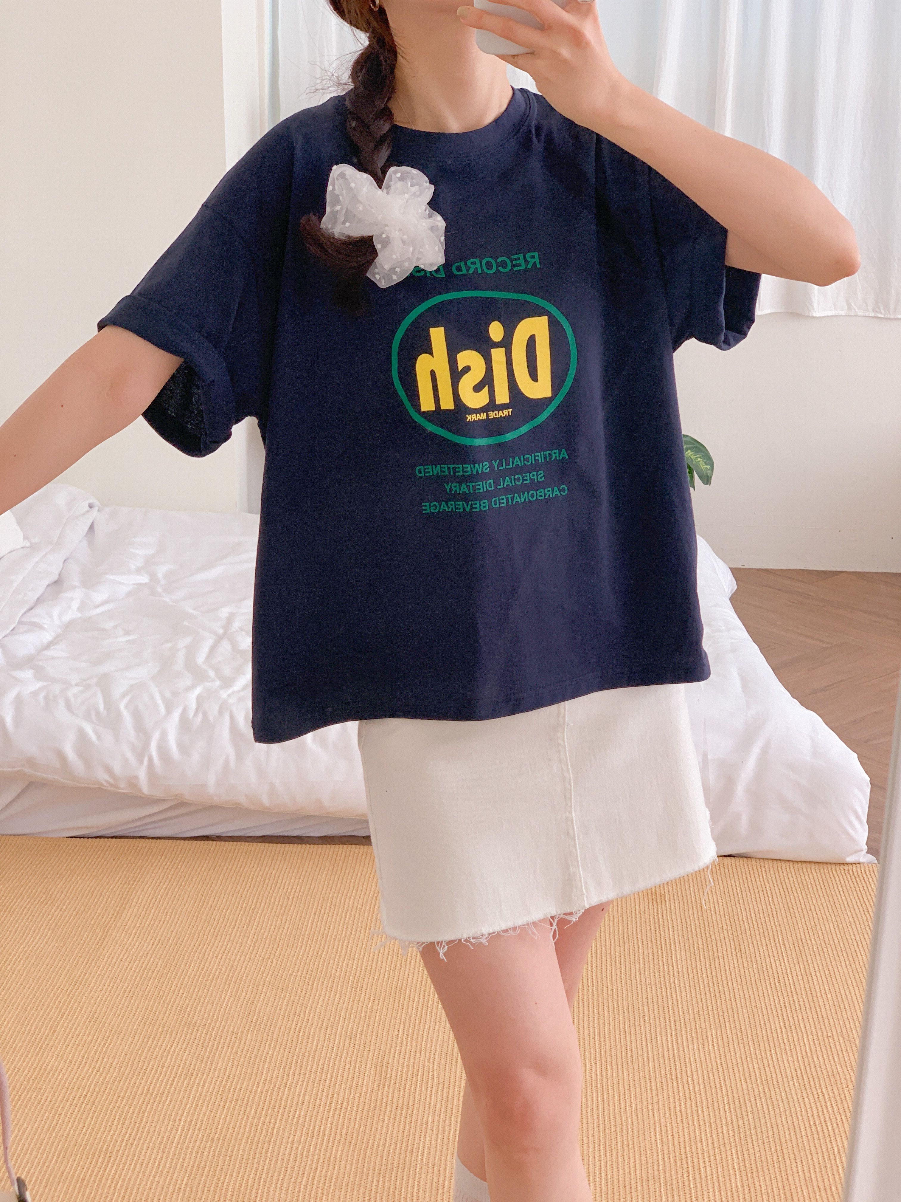 ラウンドネック半袖ロゴTシャツ | 詳細画像20