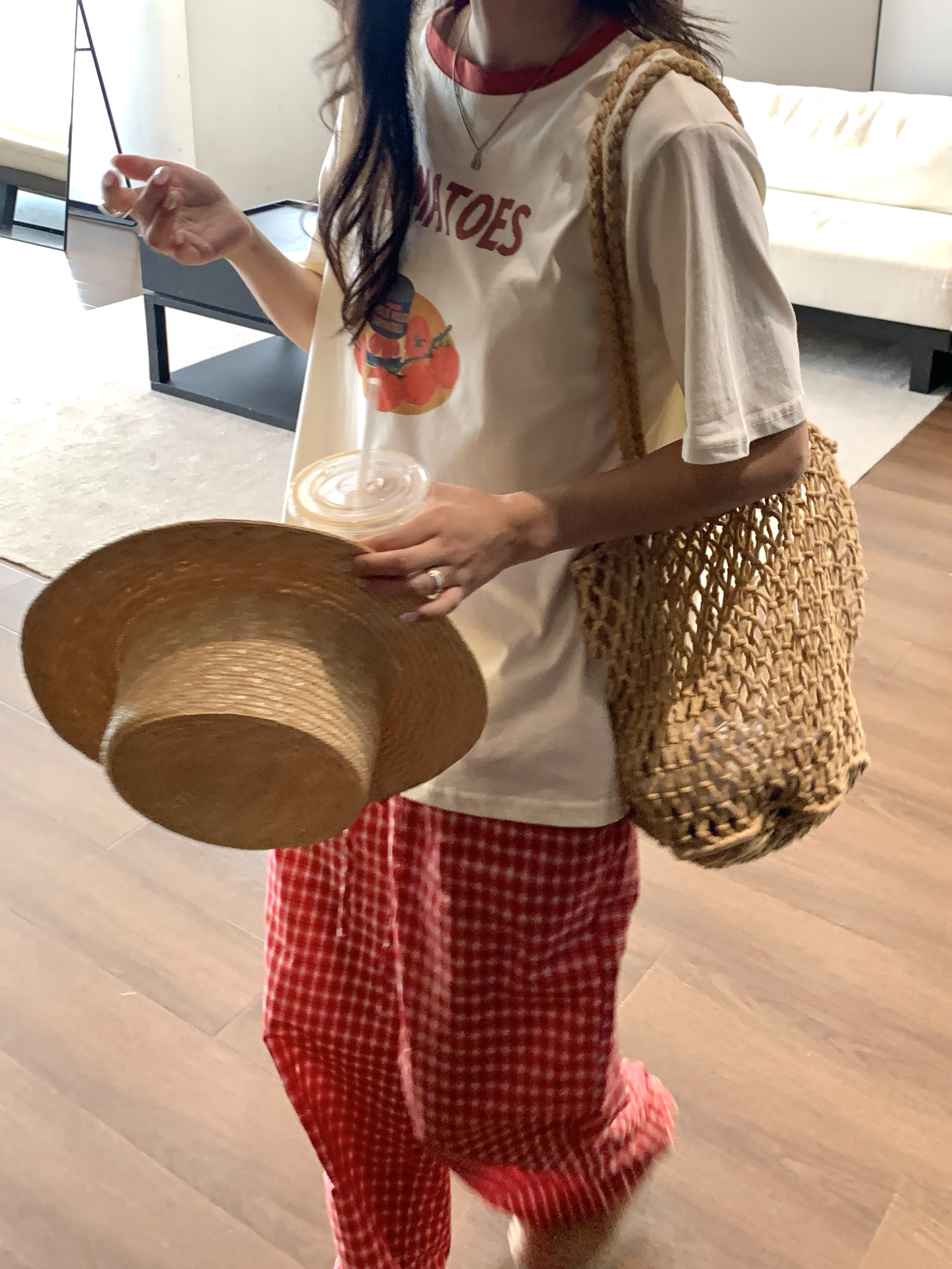 配色ルーズ半袖プリントTシャツ | 詳細画像19