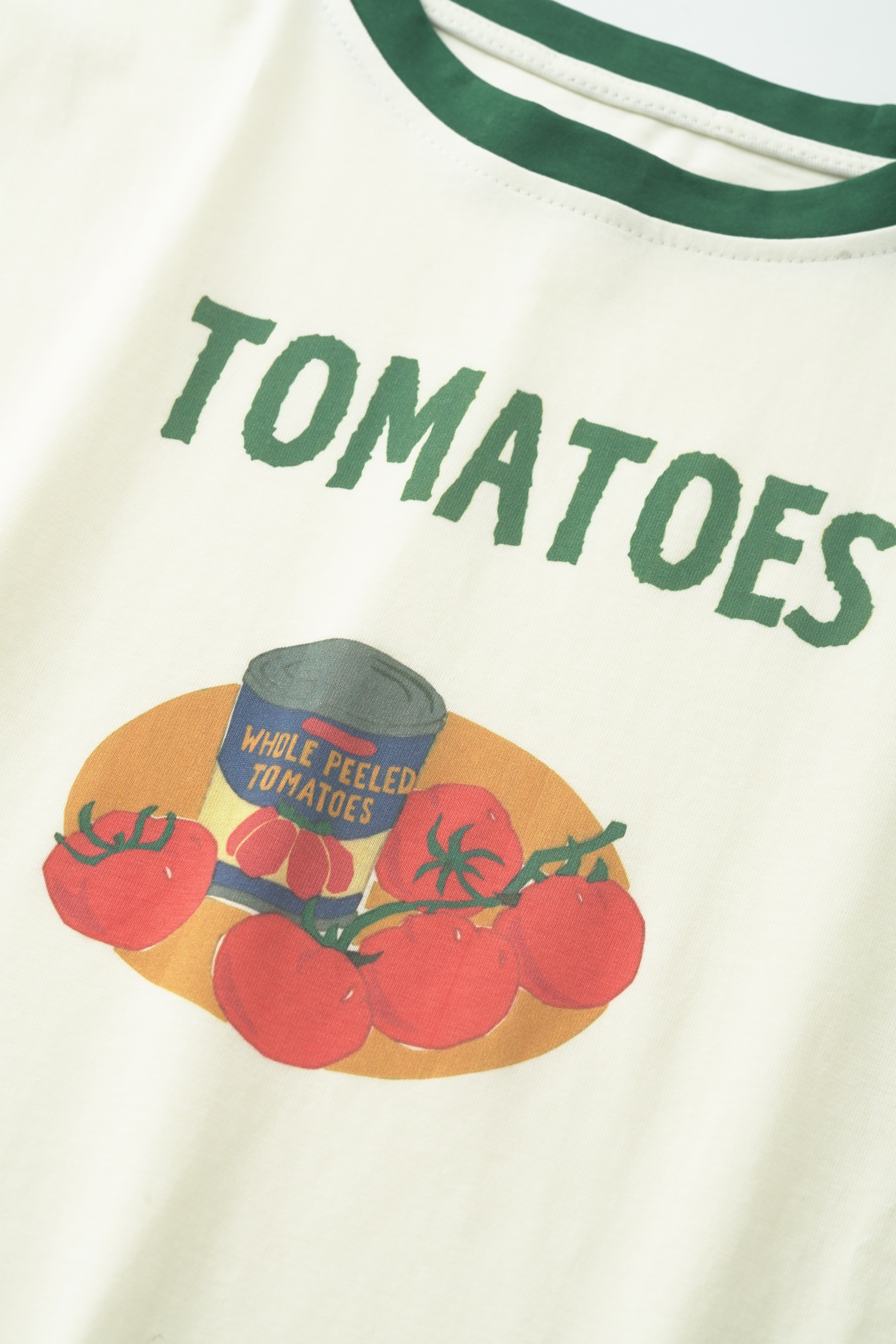 配色ルーズ半袖プリントTシャツ | 詳細画像34