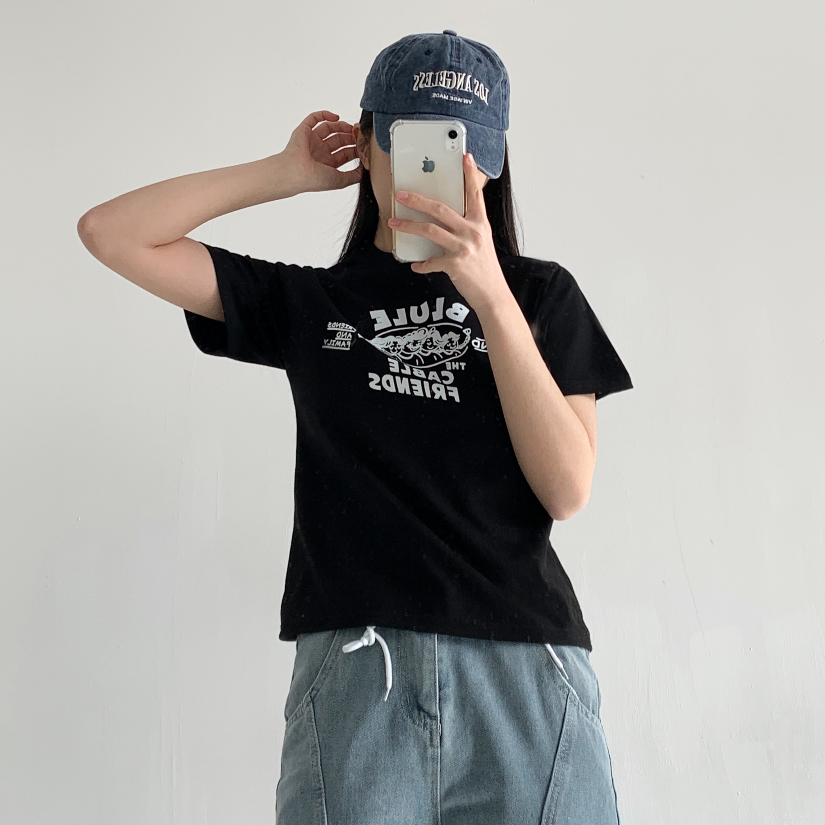 ラウンドネックプリントTシャツ | 詳細画像6