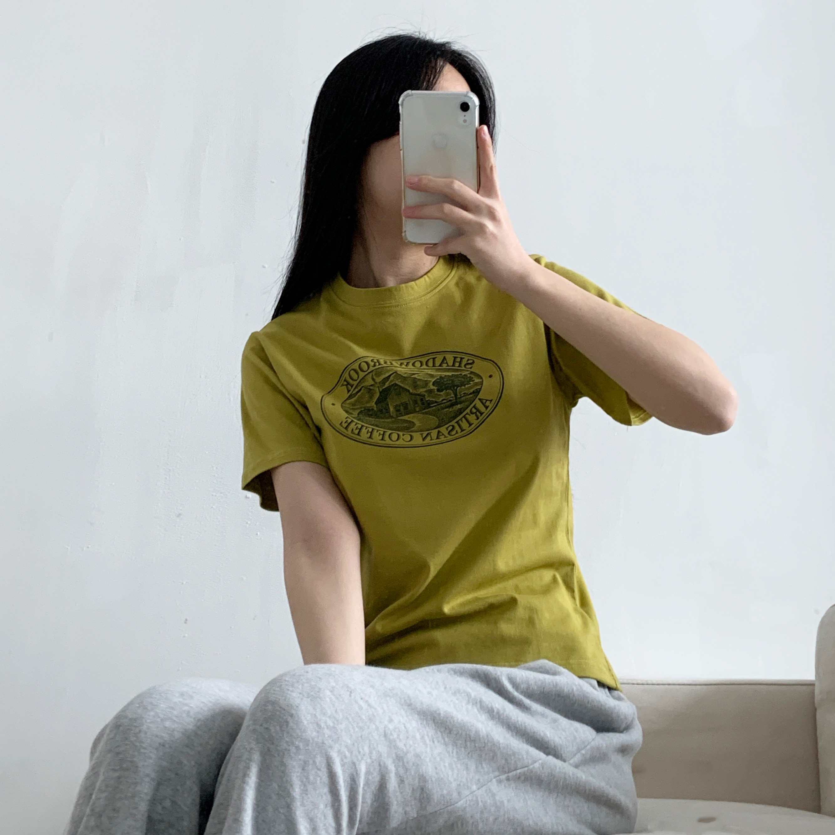 ラウンドネックプリントTシャツ | 詳細画像4