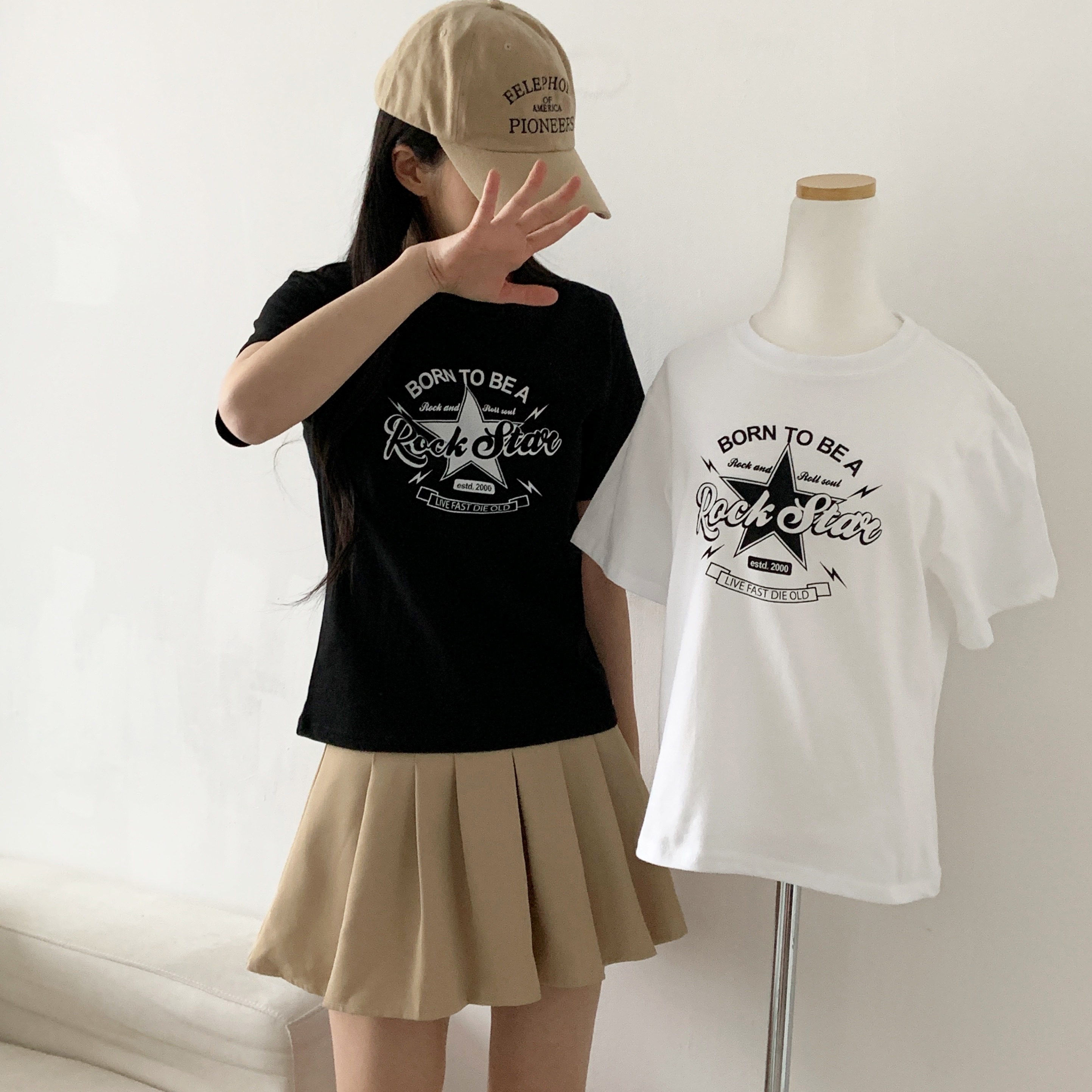 ラウンドネックプリントTシャツ | 詳細画像7