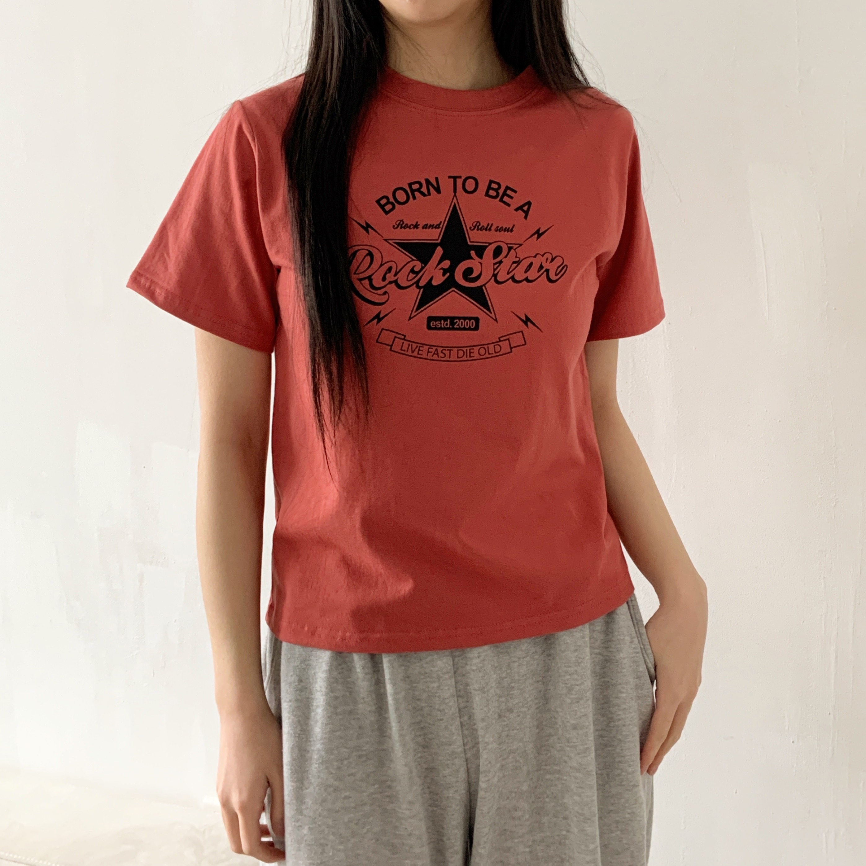 ラウンドネックプリントTシャツ | 詳細画像6