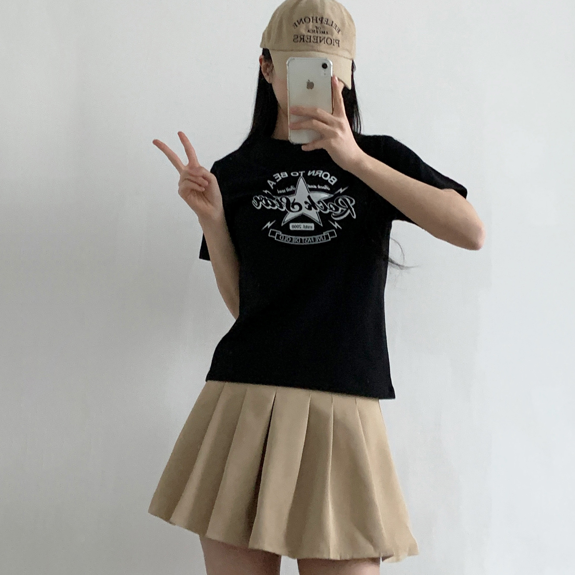 ラウンドネックプリントTシャツ | 詳細画像8