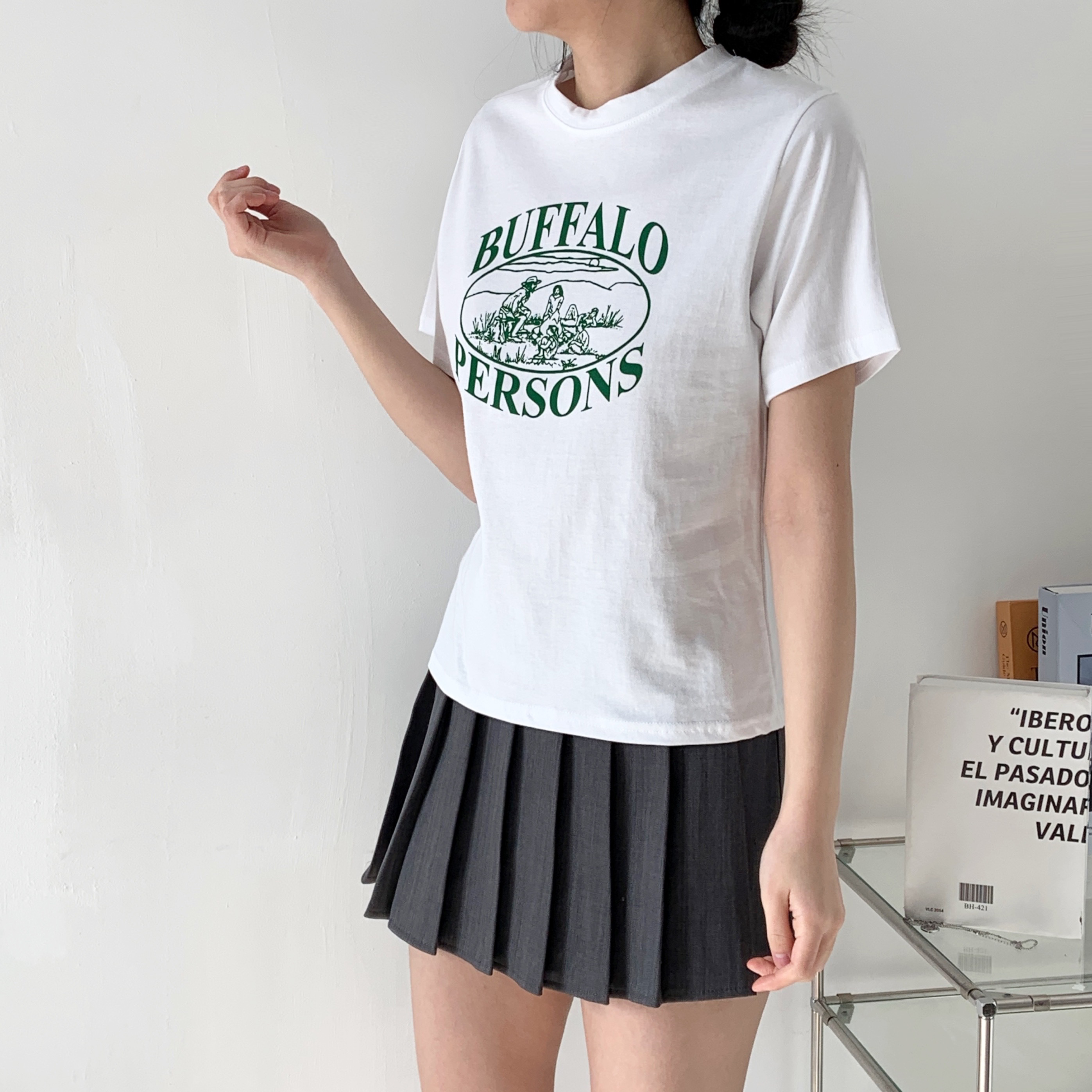半袖プリントカラーTシャツ | 詳細画像2