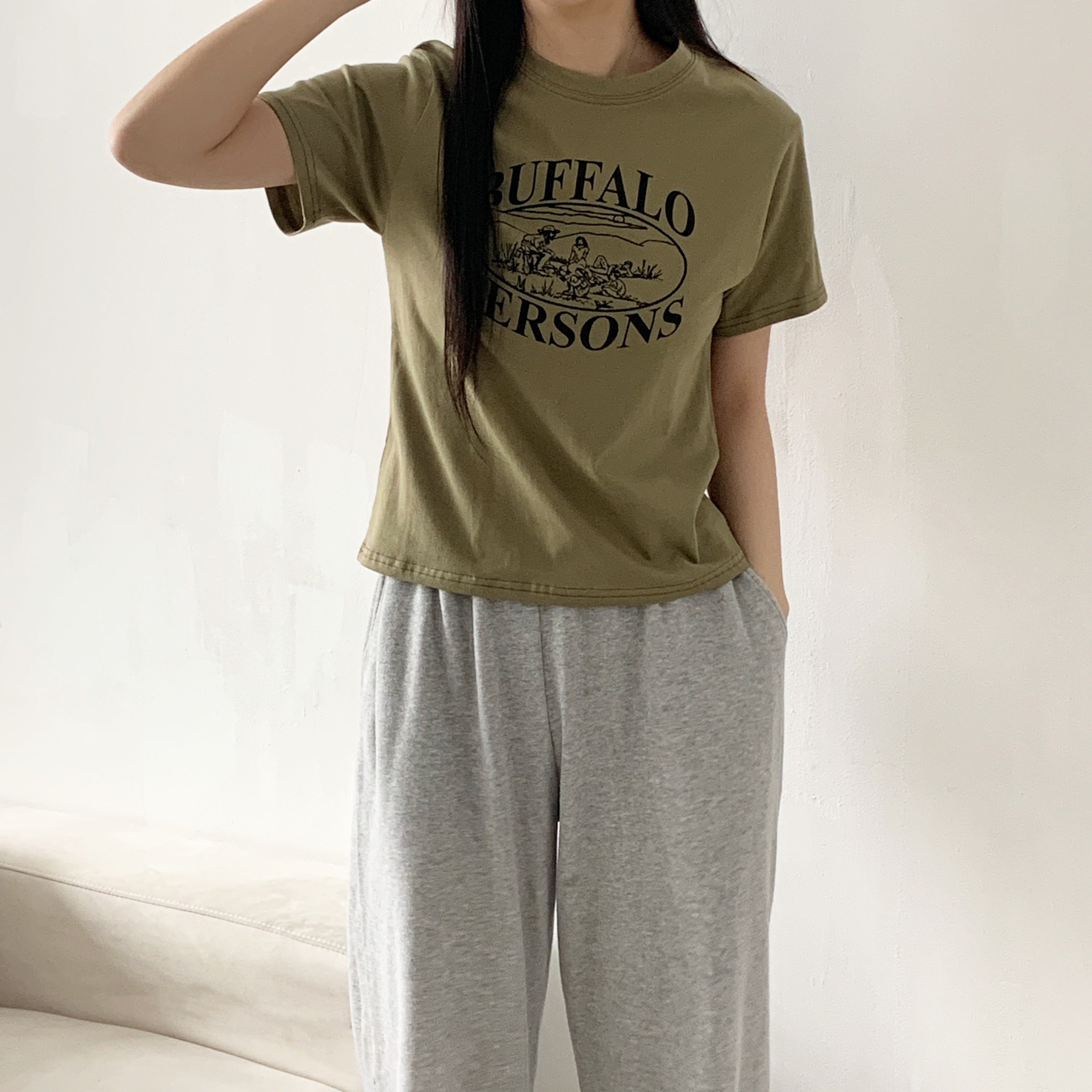 半袖プリントカラーTシャツ | 詳細画像5