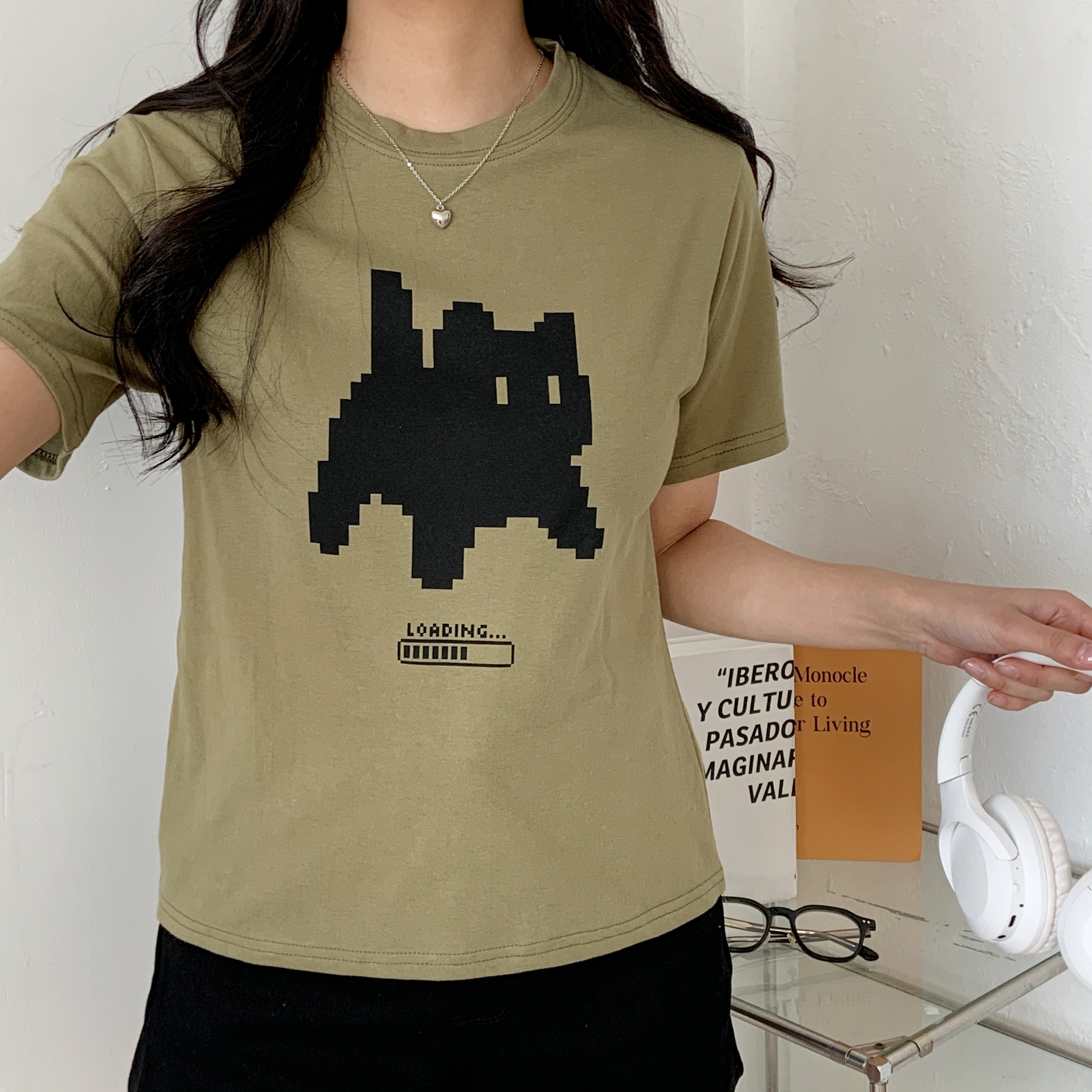 半袖プリントカラーTシャツ | 詳細画像4