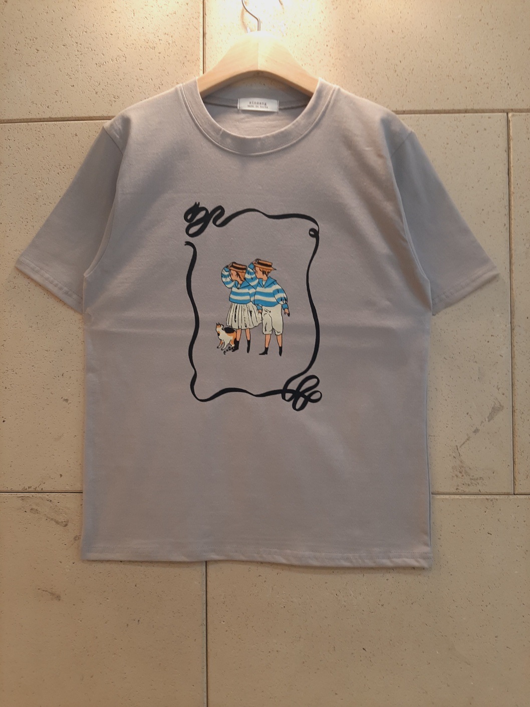 ルーズ半袖プリントTシャツ | 詳細画像5