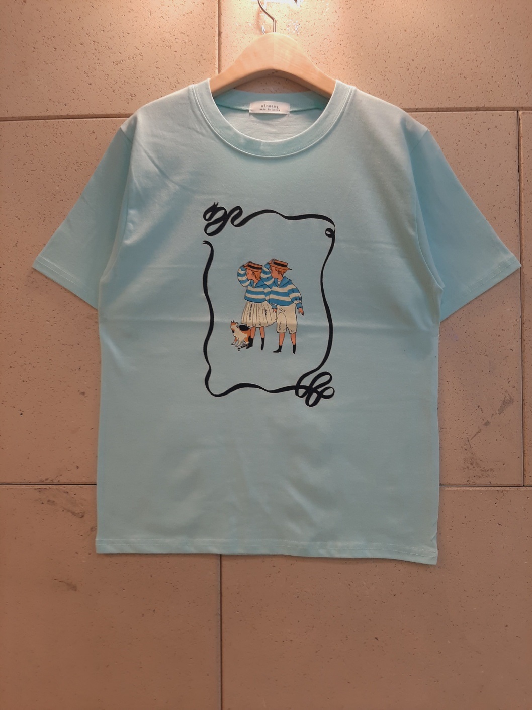 ルーズ半袖プリントTシャツ | 詳細画像6